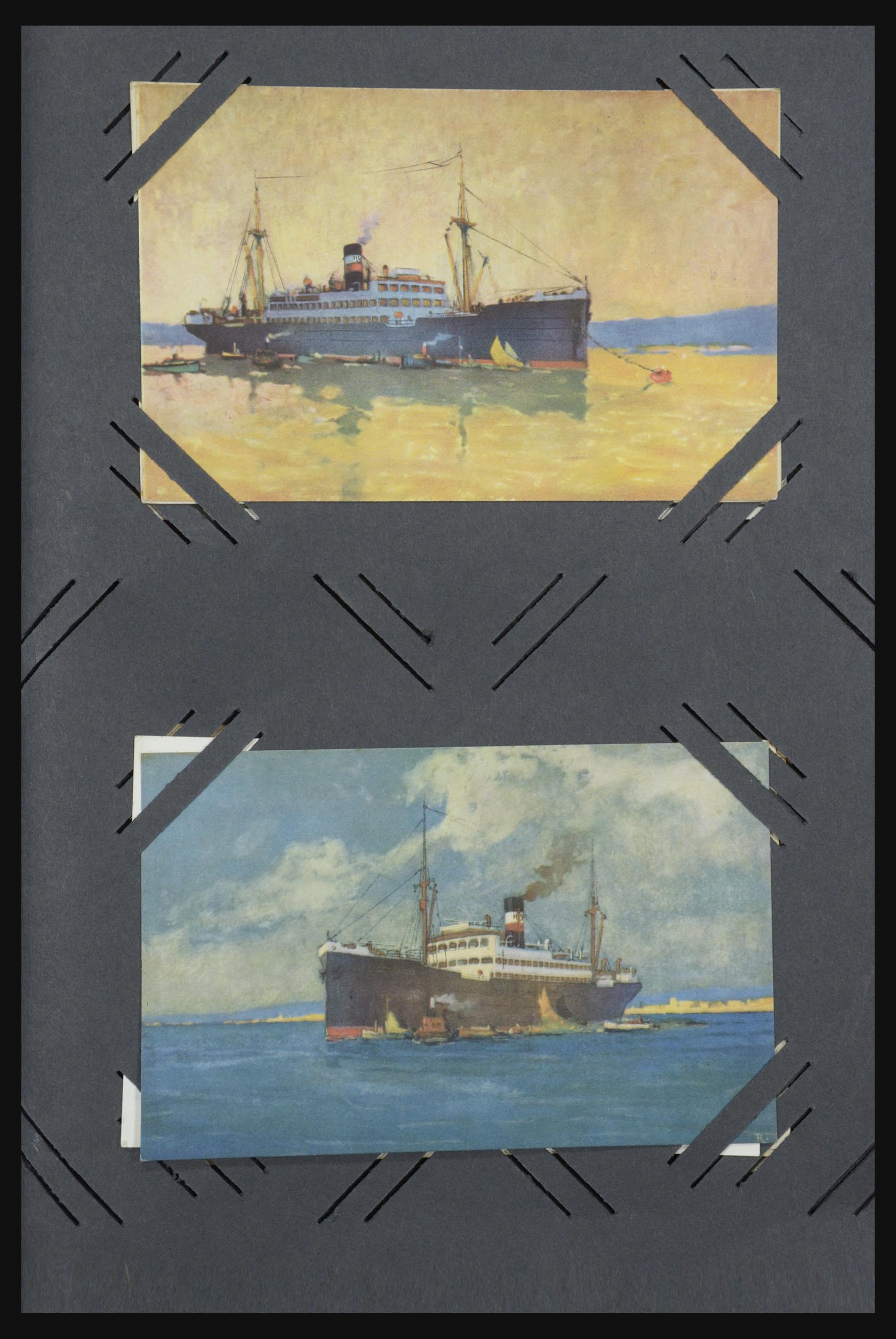 31721 029 - 31721 Motief: Schepen ansichtkaarten 1910-1940.