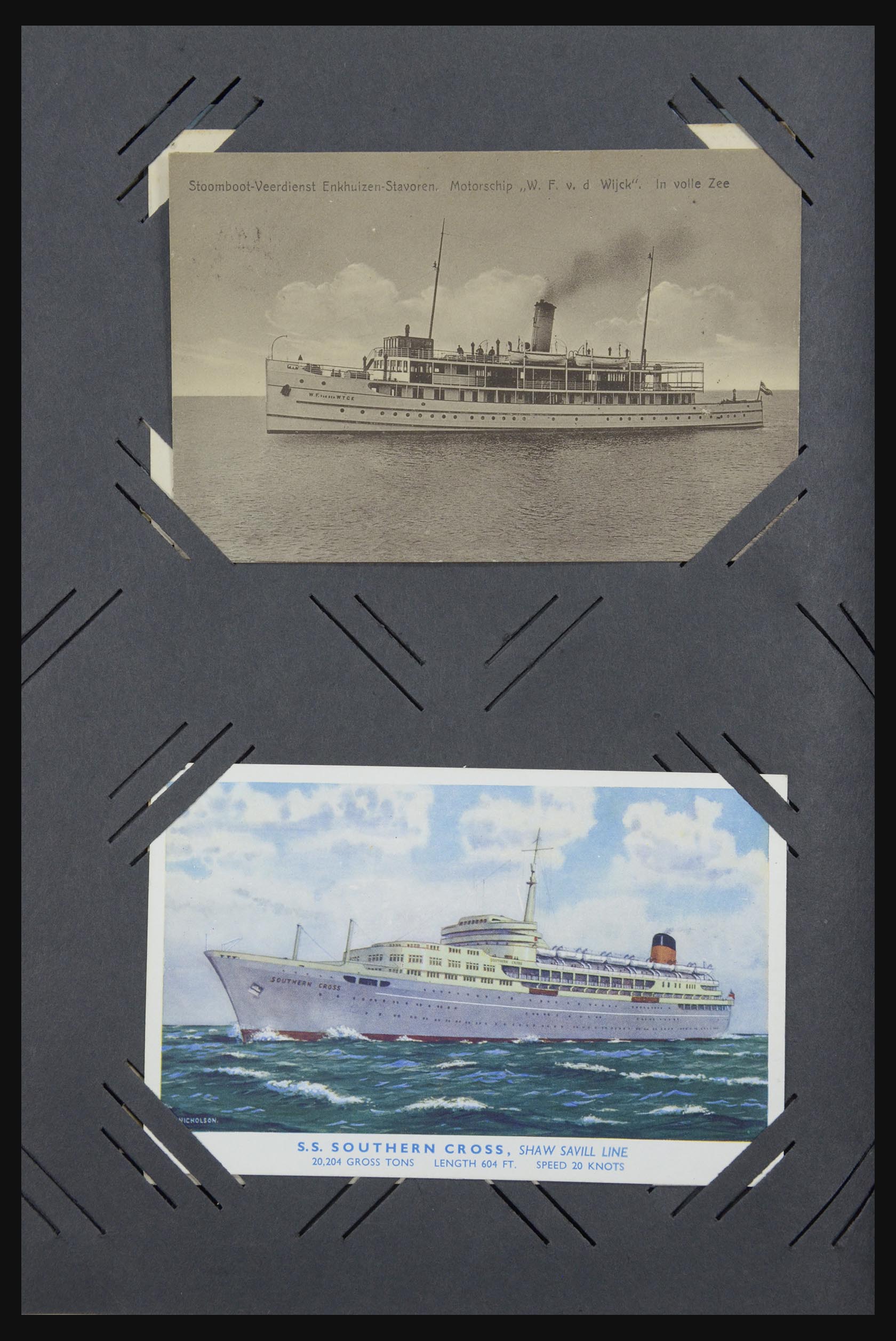 31721 044 - 31721 Motief: Schepen ansichtkaarten 1910-1940.