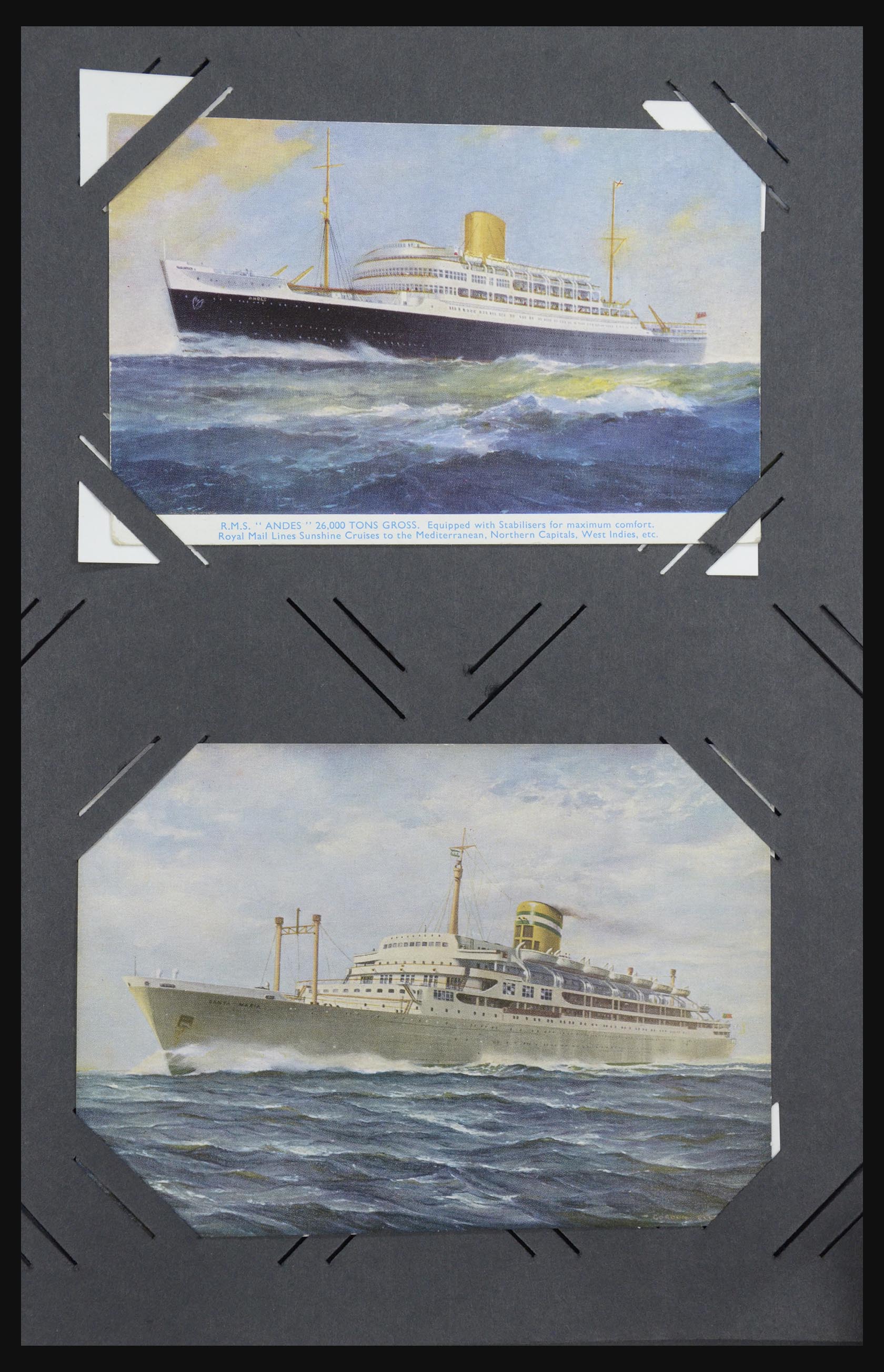 31721 045 - 31721 Motief: Schepen ansichtkaarten 1910-1940.