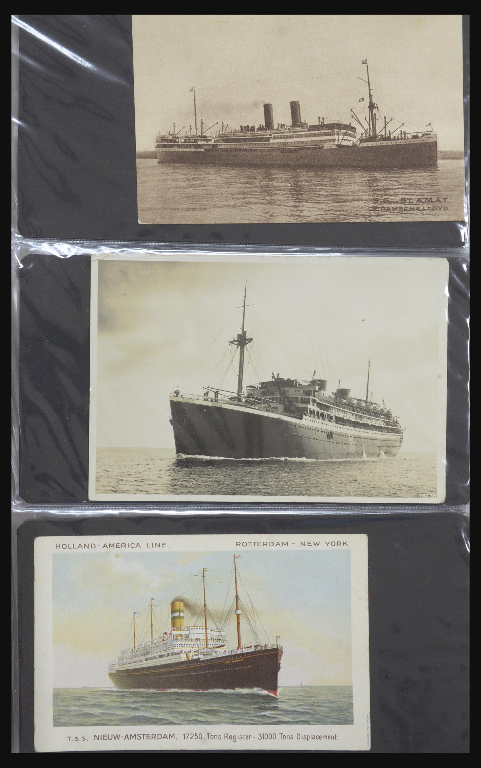 31721 056 - 31721 Motief: Schepen ansichtkaarten 1910-1940.