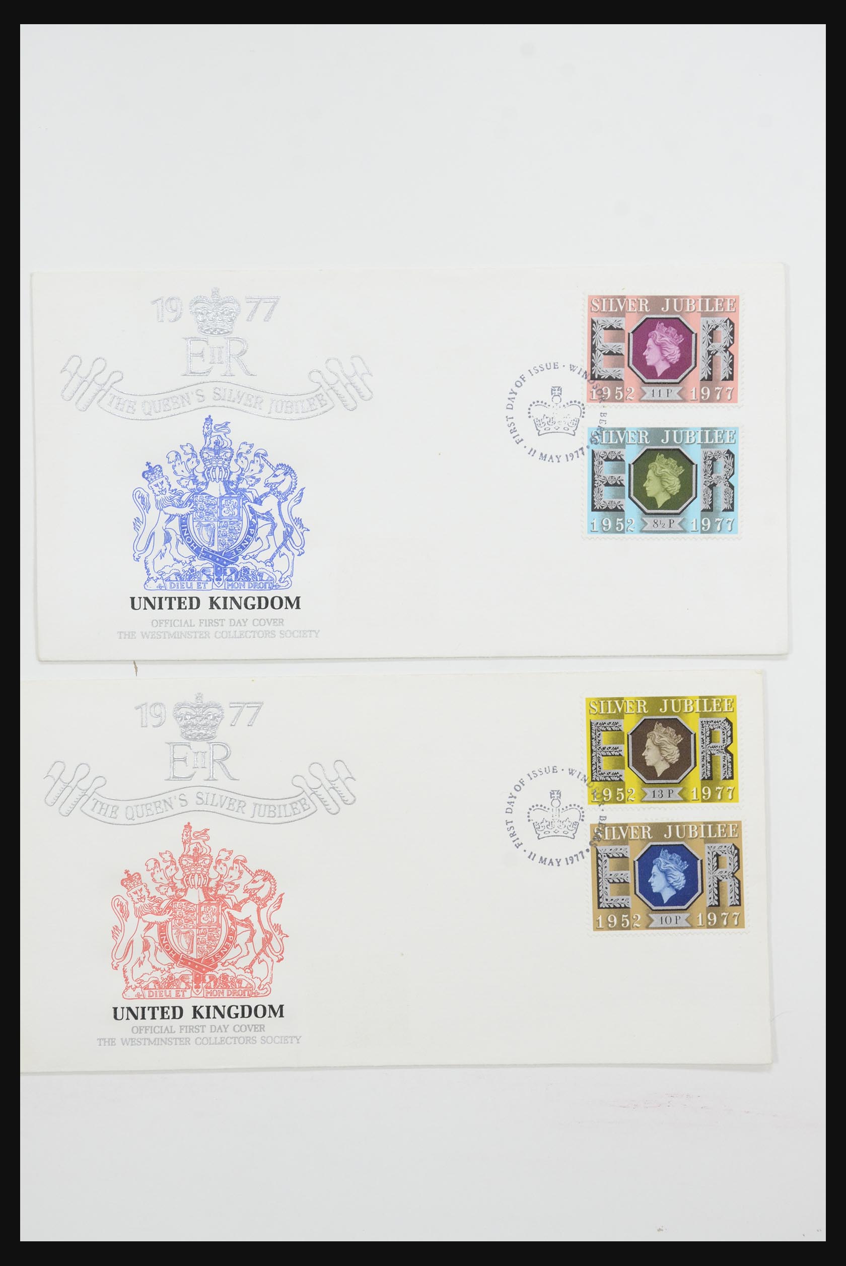 31726 002 - 31726 Engeland en koloniën brieven en FDC's 1937-2001.