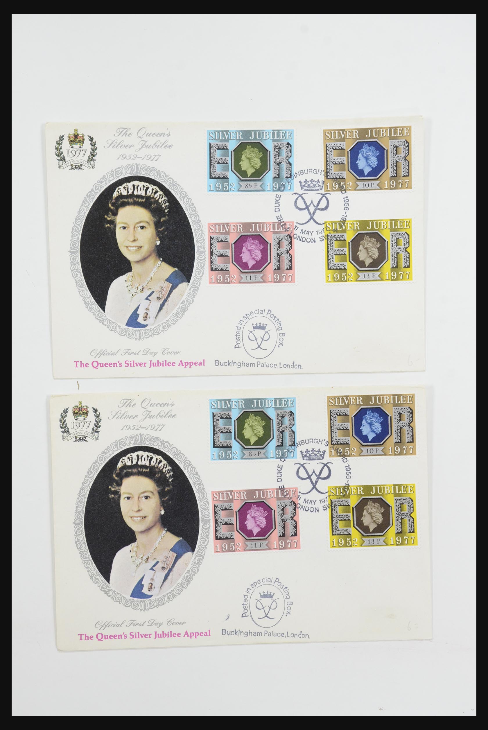 31726 006 - 31726 Engeland en koloniën brieven en FDC's 1937-2001.