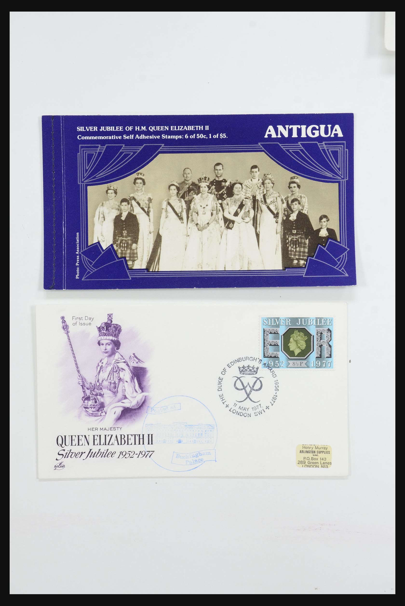 31726 014 - 31726 Engeland en koloniën brieven en FDC's 1937-2001.