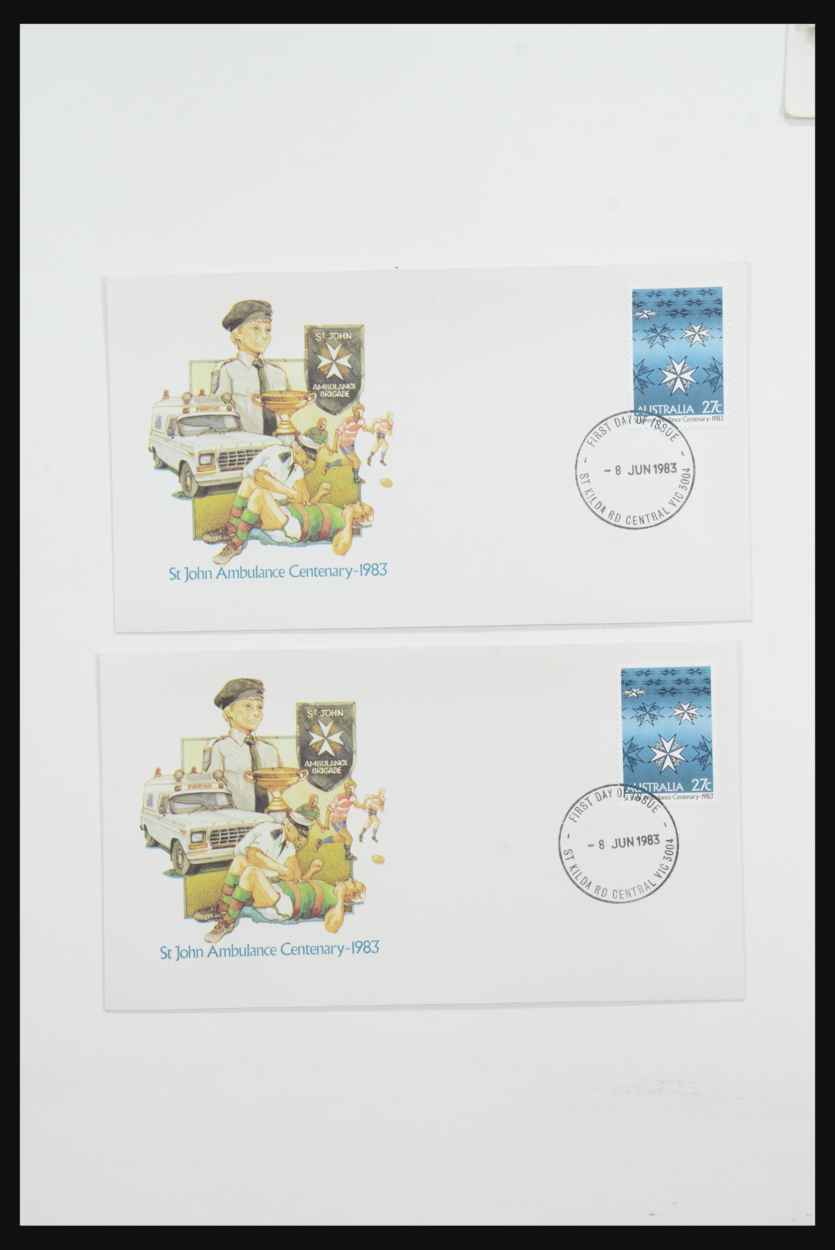 31726 035 - 31726 Engeland en koloniën brieven en FDC's 1937-2001.