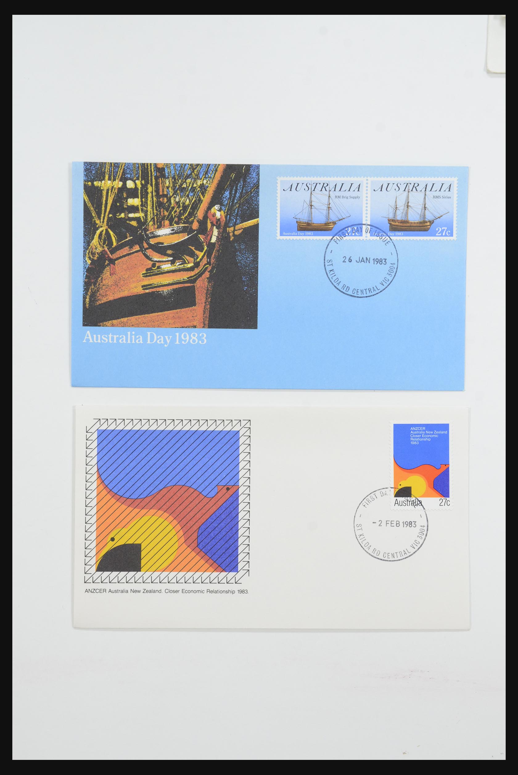 31726 038 - 31726 Great Britain and colonies covers and FDC's 1937-2001.
