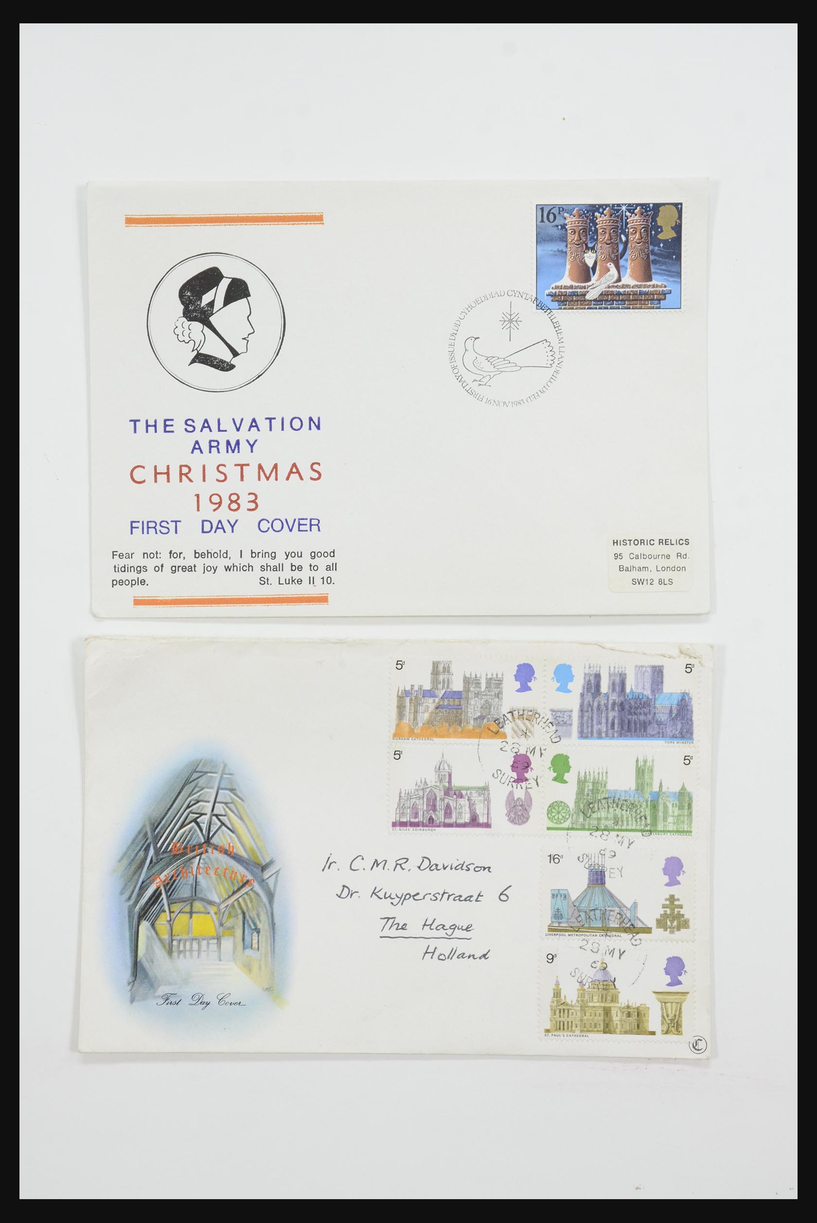 31726 044 - 31726 Engeland en koloniën brieven en FDC's 1937-2001.