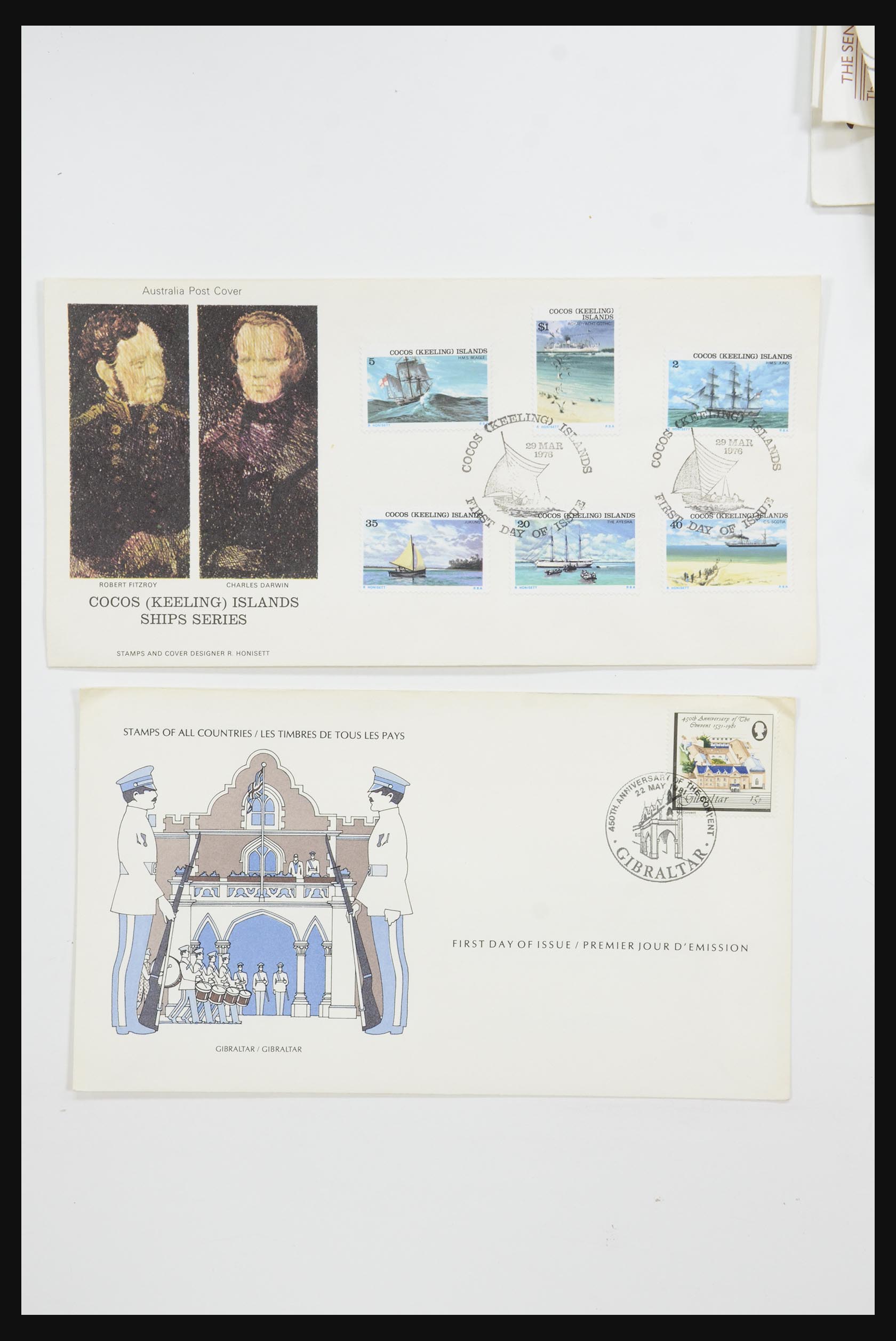 31726 046 - 31726 Great Britain and colonies covers and FDC's 1937-2001.