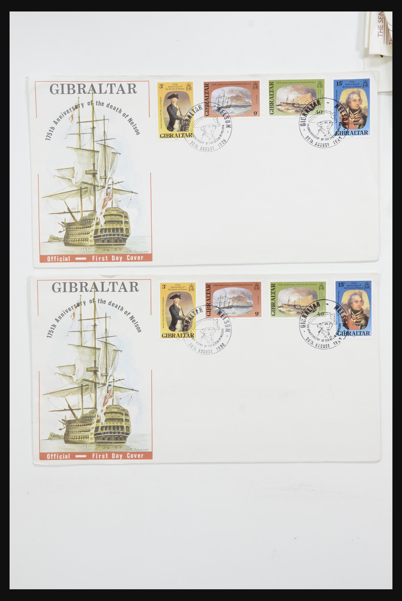 31726 047 - 31726 Engeland en koloniën brieven en FDC's 1937-2001.