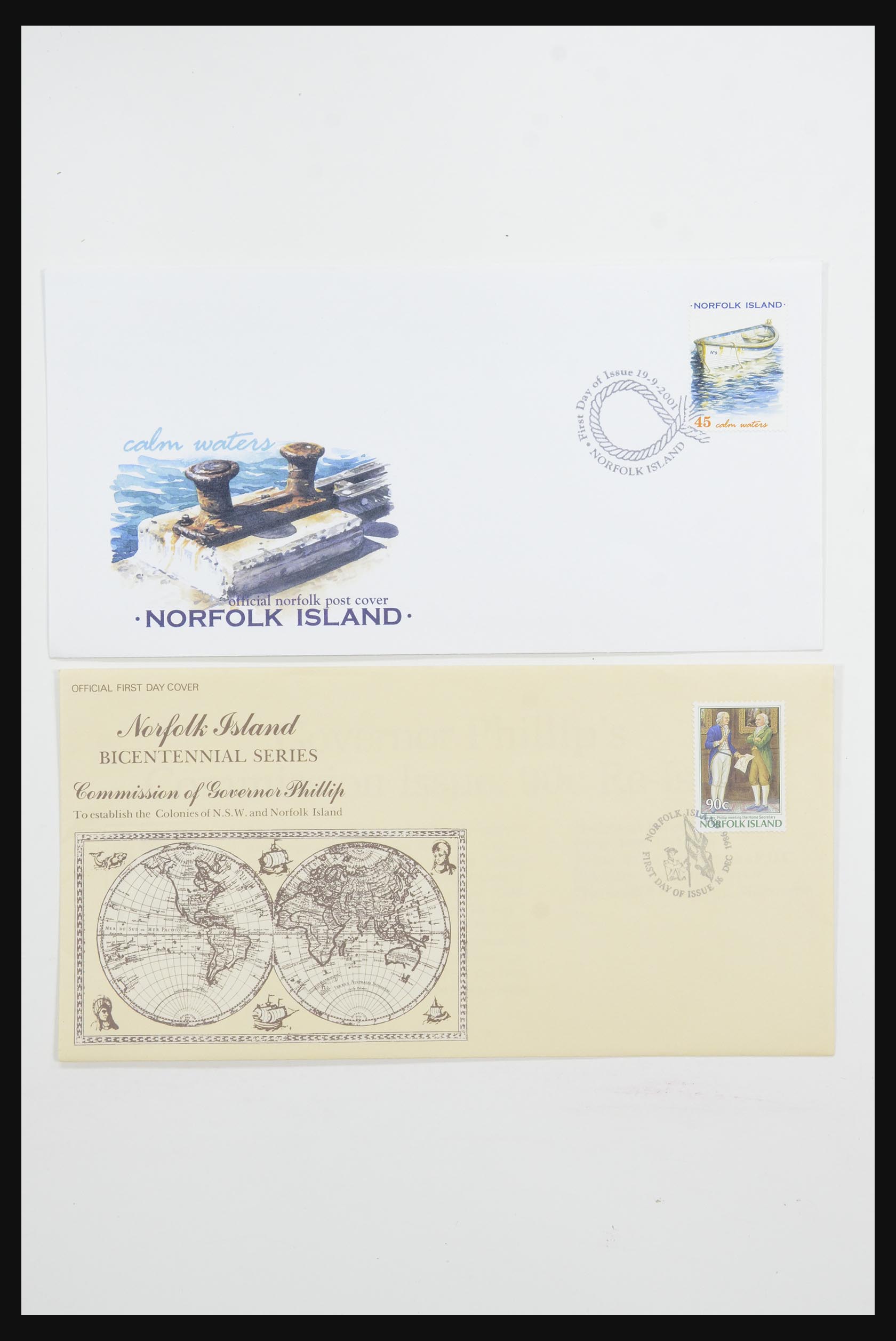 31726 057 - 31726 Engeland en koloniën brieven en FDC's 1937-2001.