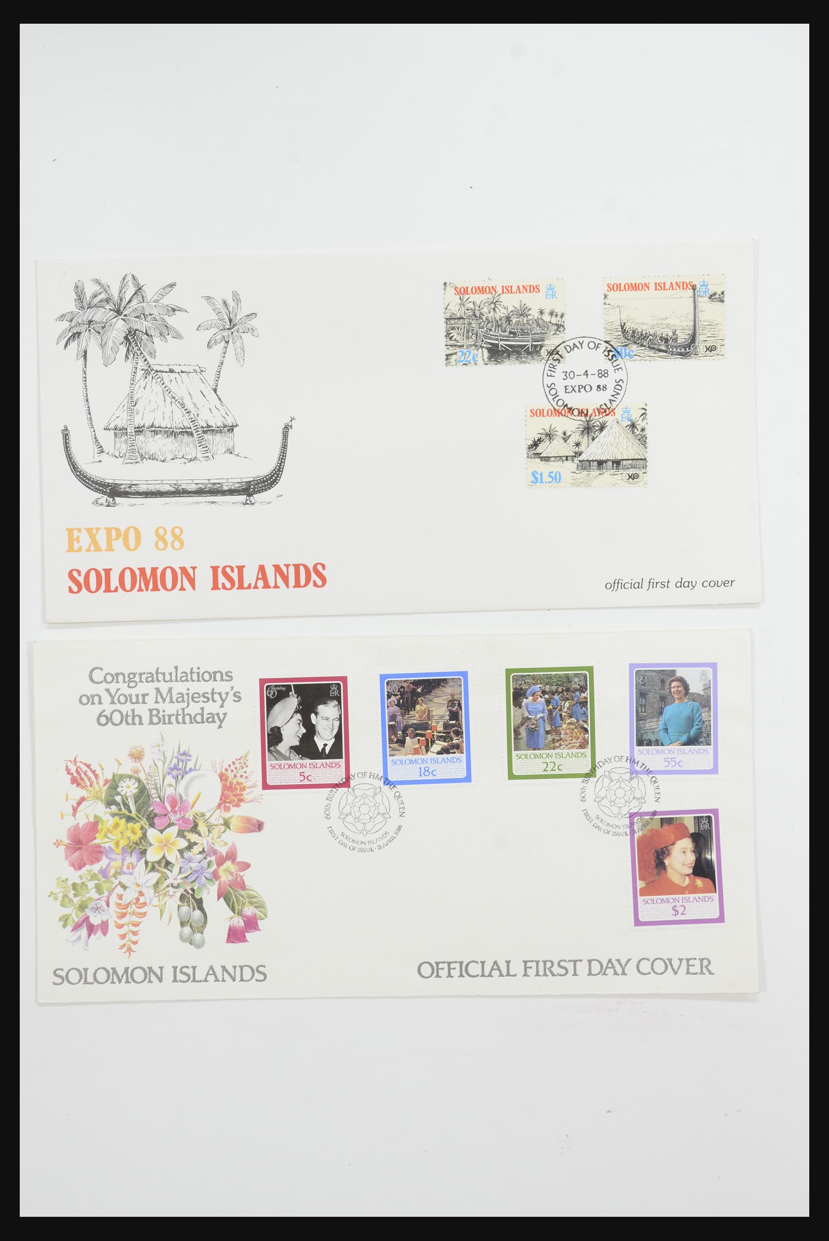 31726 062 - 31726 Great Britain and colonies covers and FDC's 1937-2001.