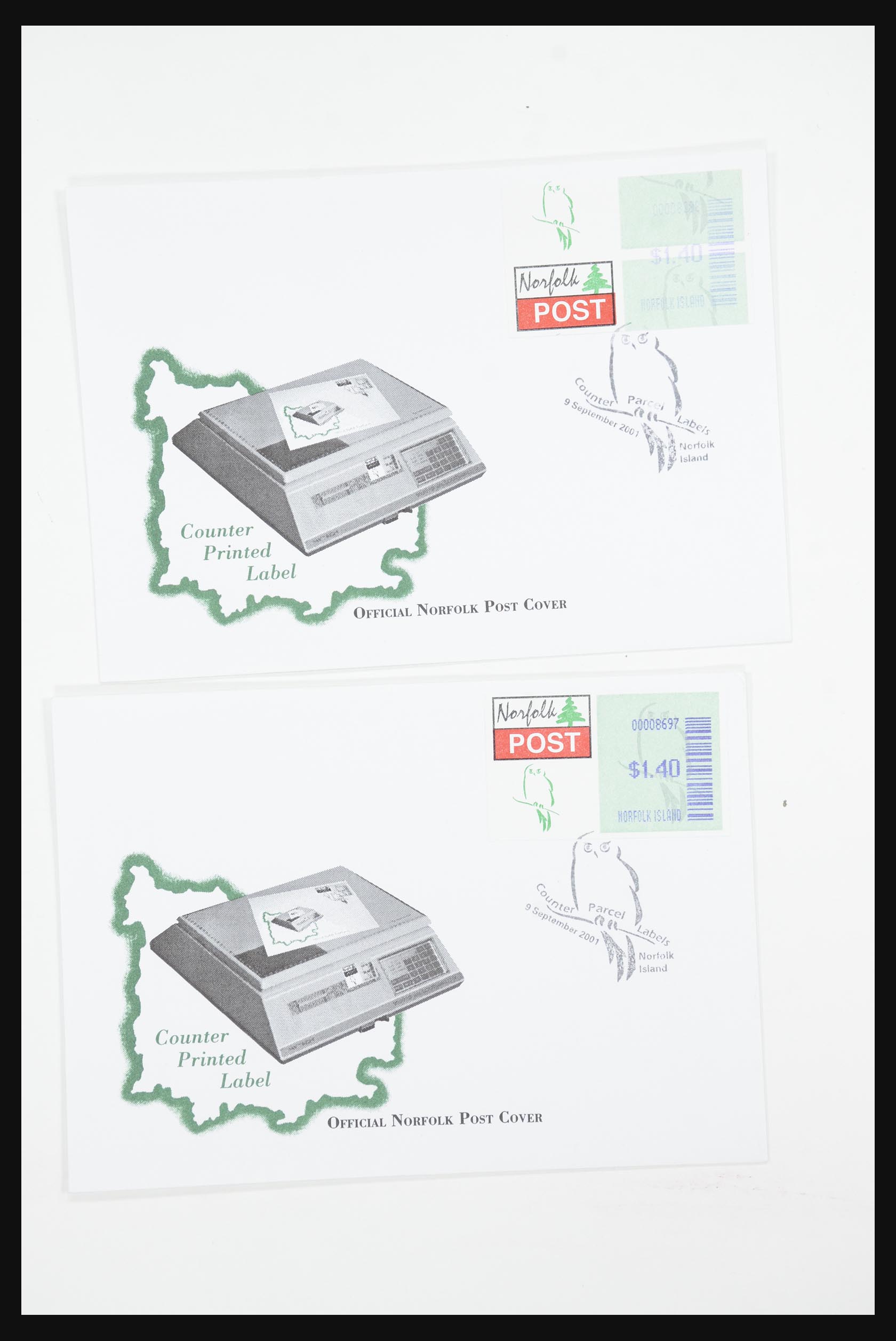 31726 079 - 31726 Engeland en koloniën brieven en FDC's 1937-2001.