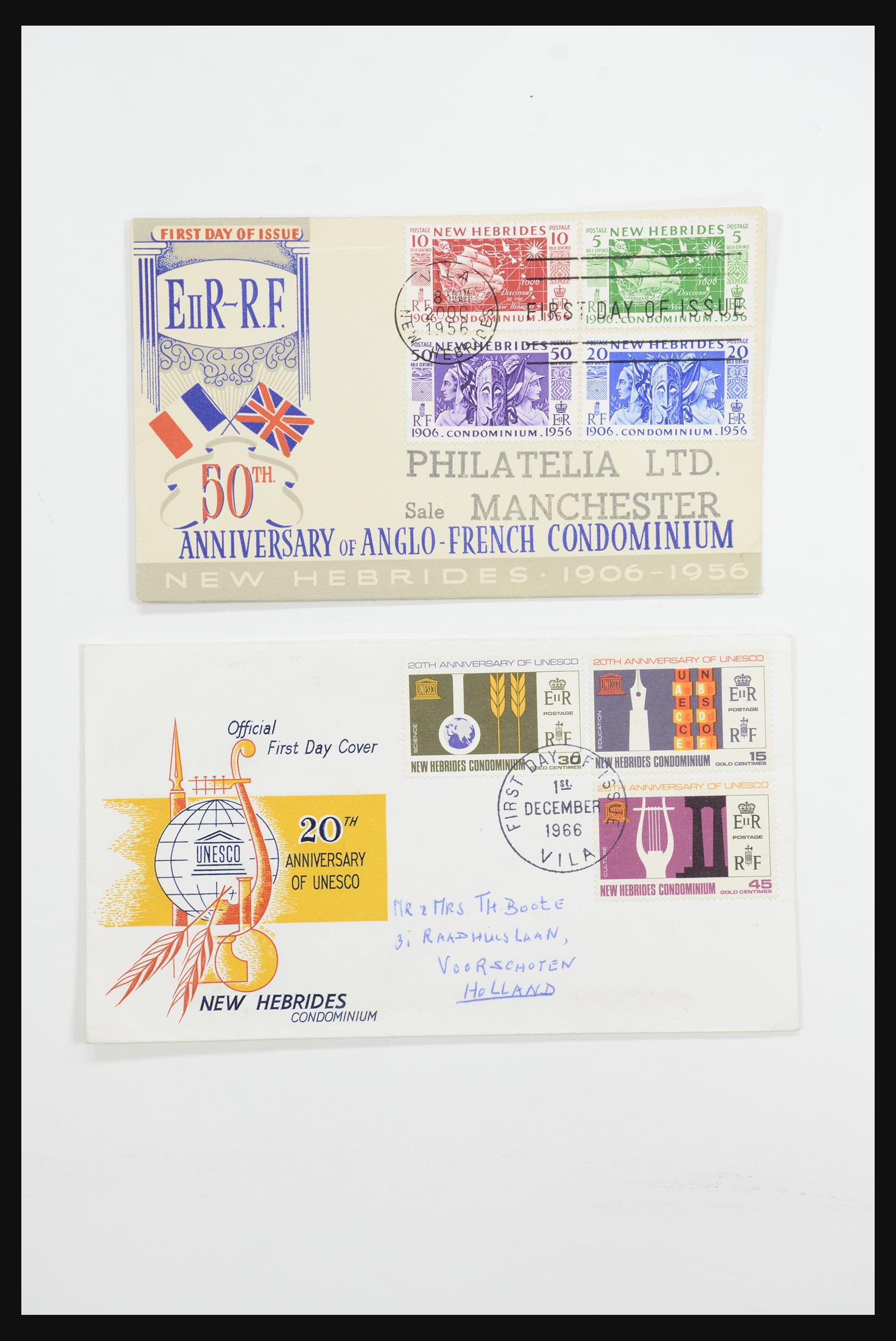 31726 082 - 31726 Engeland en koloniën brieven en FDC's 1937-2001.