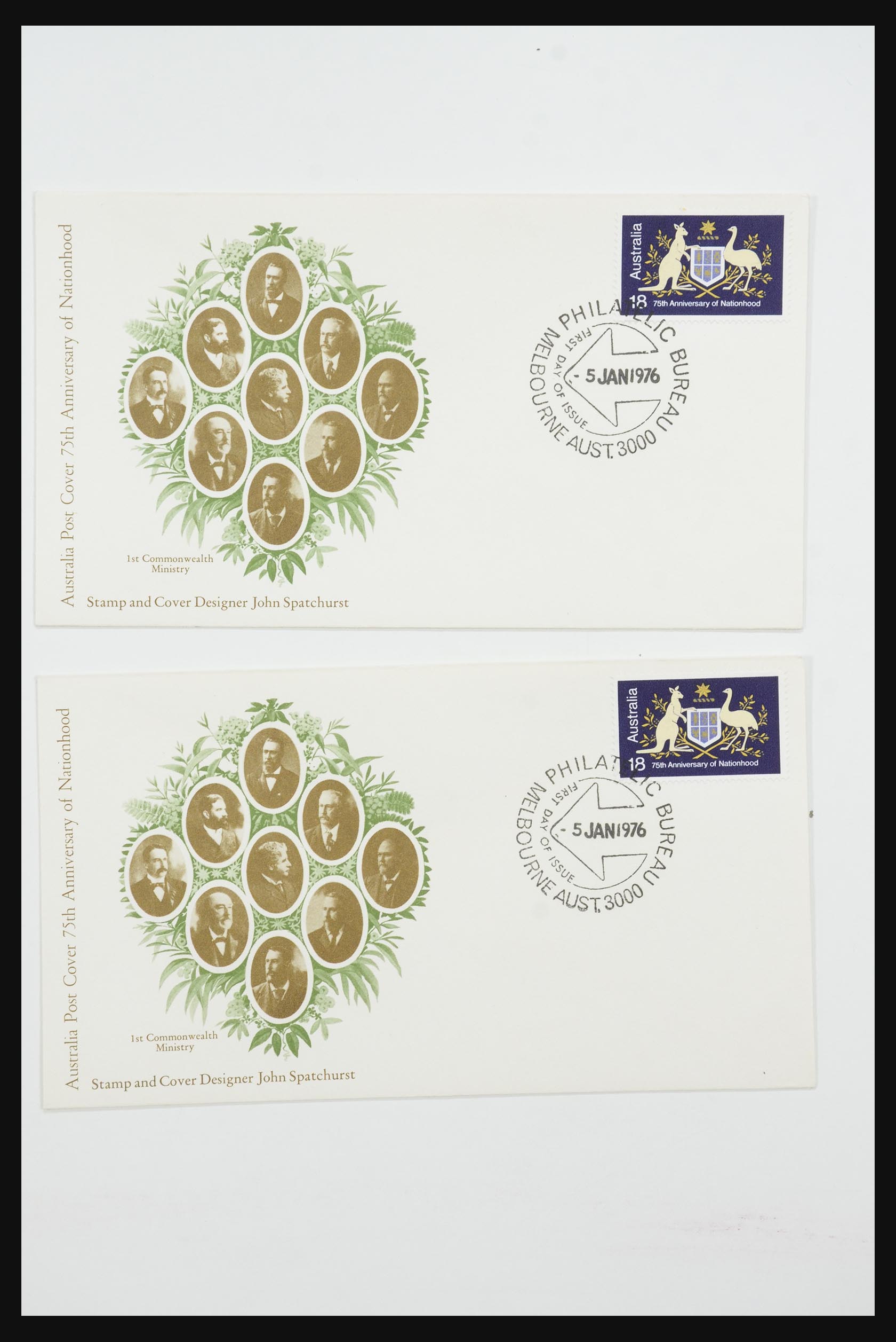 31726 089 - 31726 Engeland en koloniën brieven en FDC's 1937-2001.