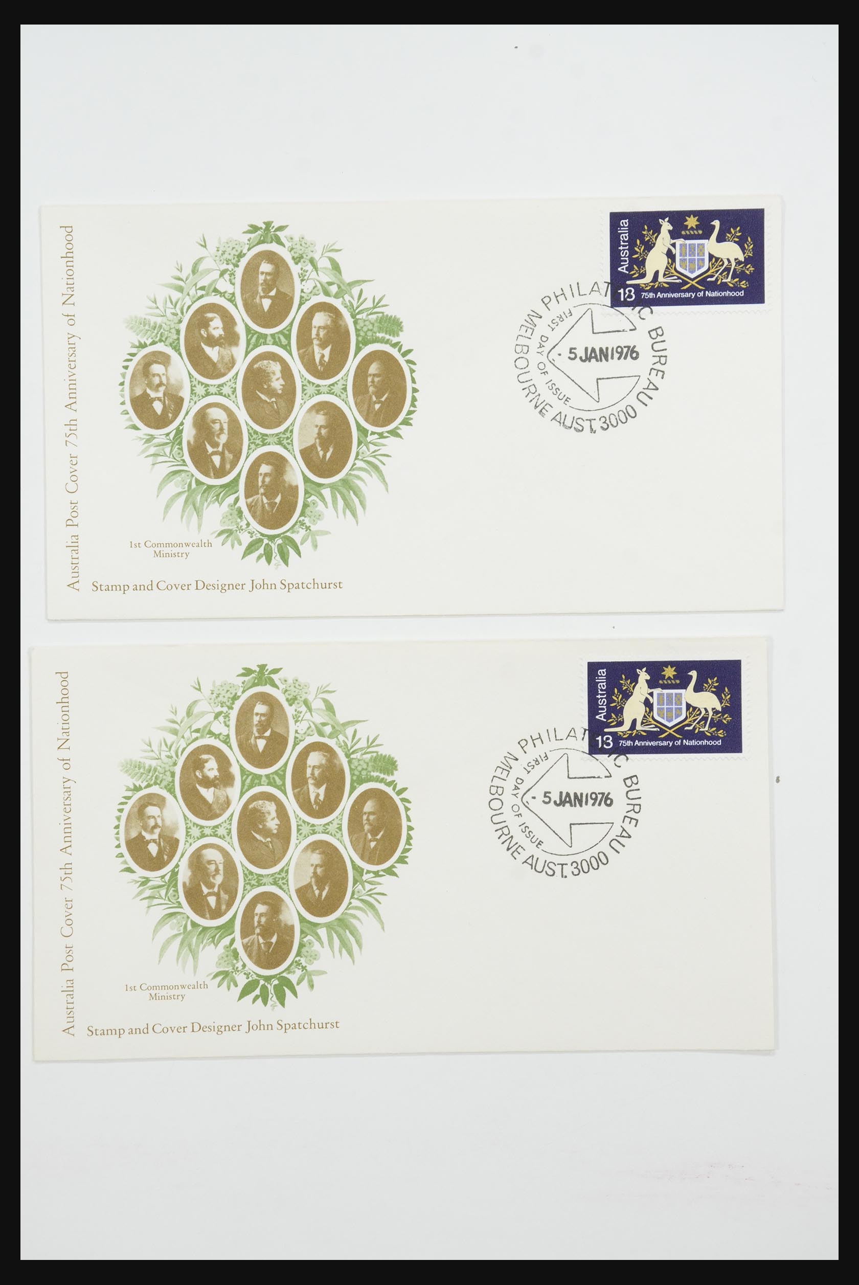 31726 090 - 31726 Engeland en koloniën brieven en FDC's 1937-2001.