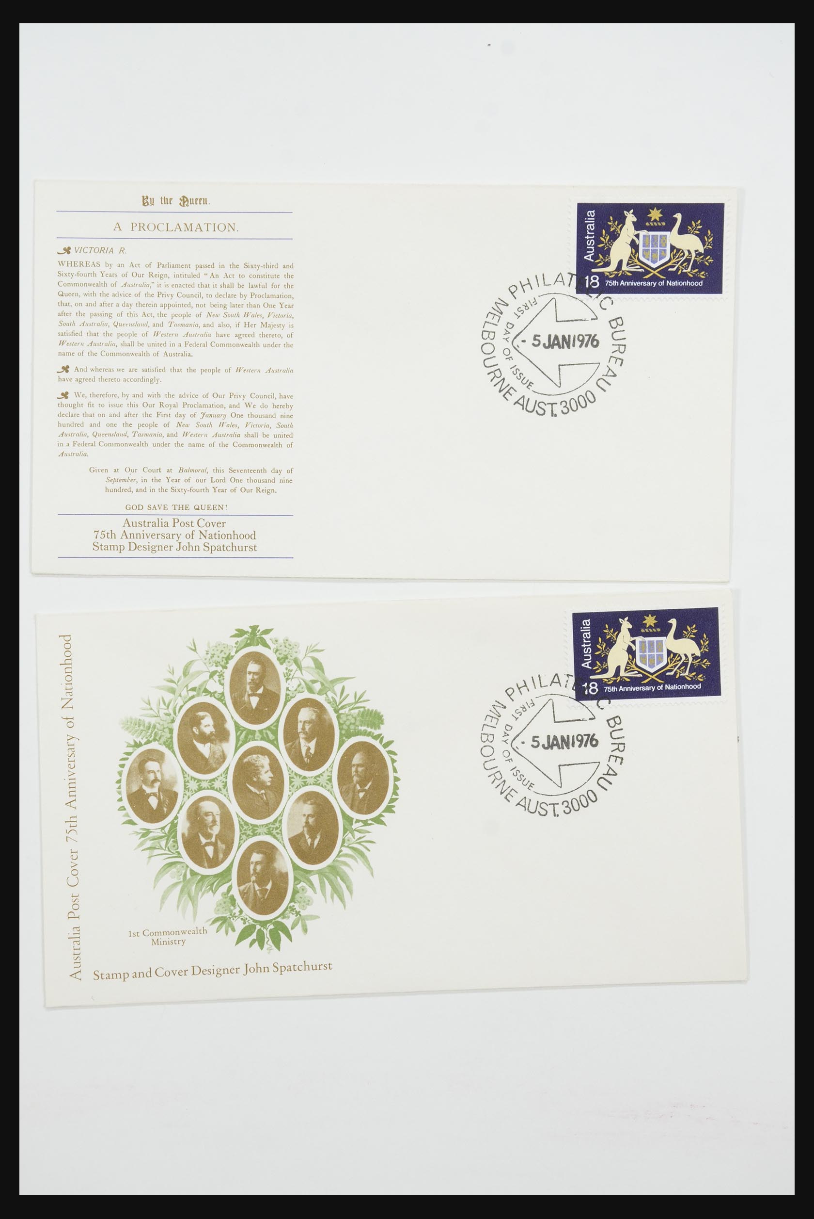 31726 095 - 31726 Engeland en koloniën brieven en FDC's 1937-2001.
