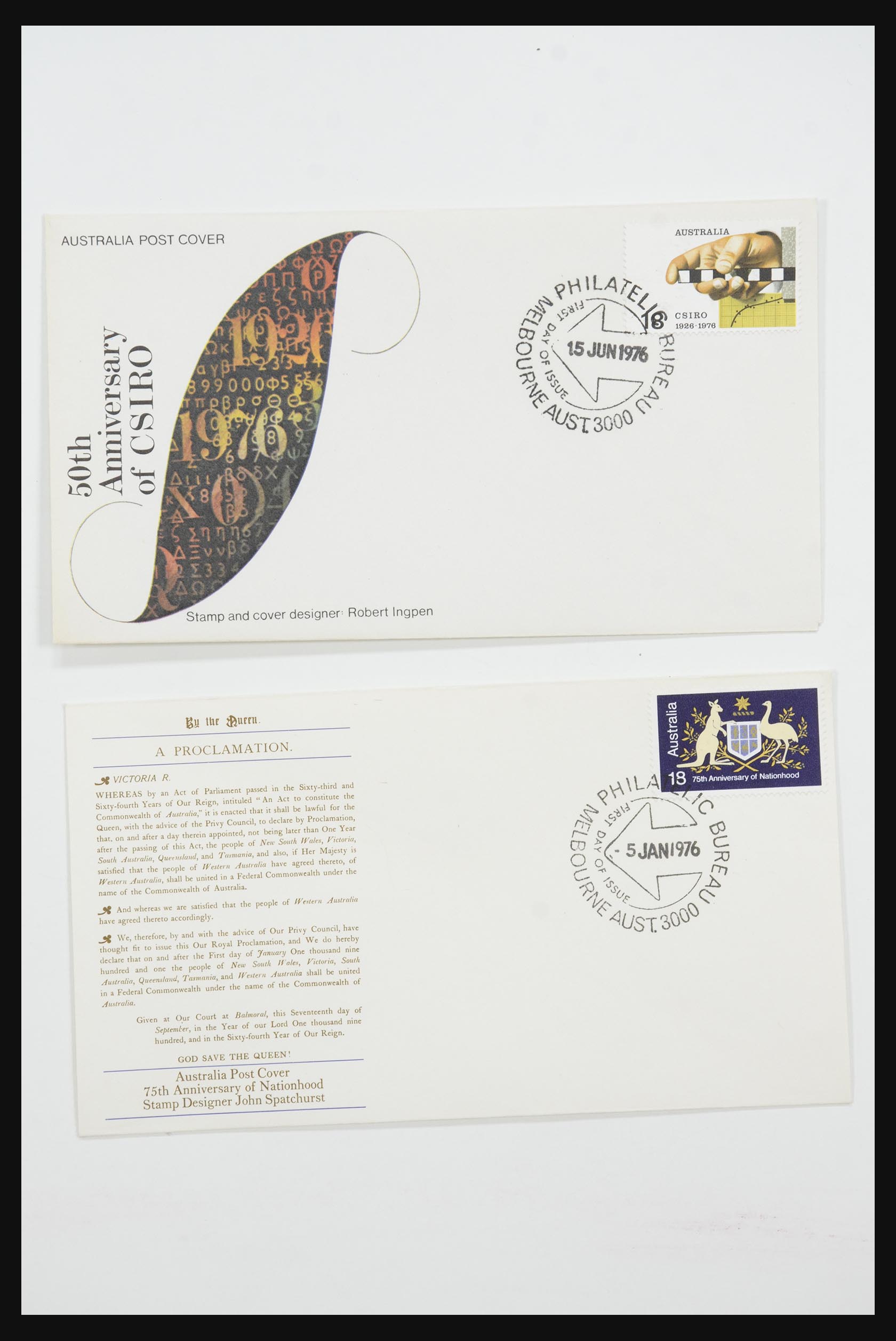 31726 098 - 31726 Engeland en koloniën brieven en FDC's 1937-2001.