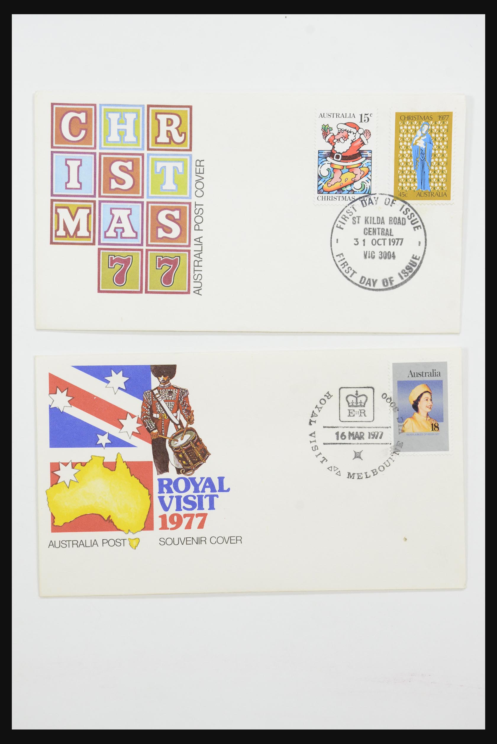 31726 113 - 31726 Engeland en koloniën brieven en FDC's 1937-2001.