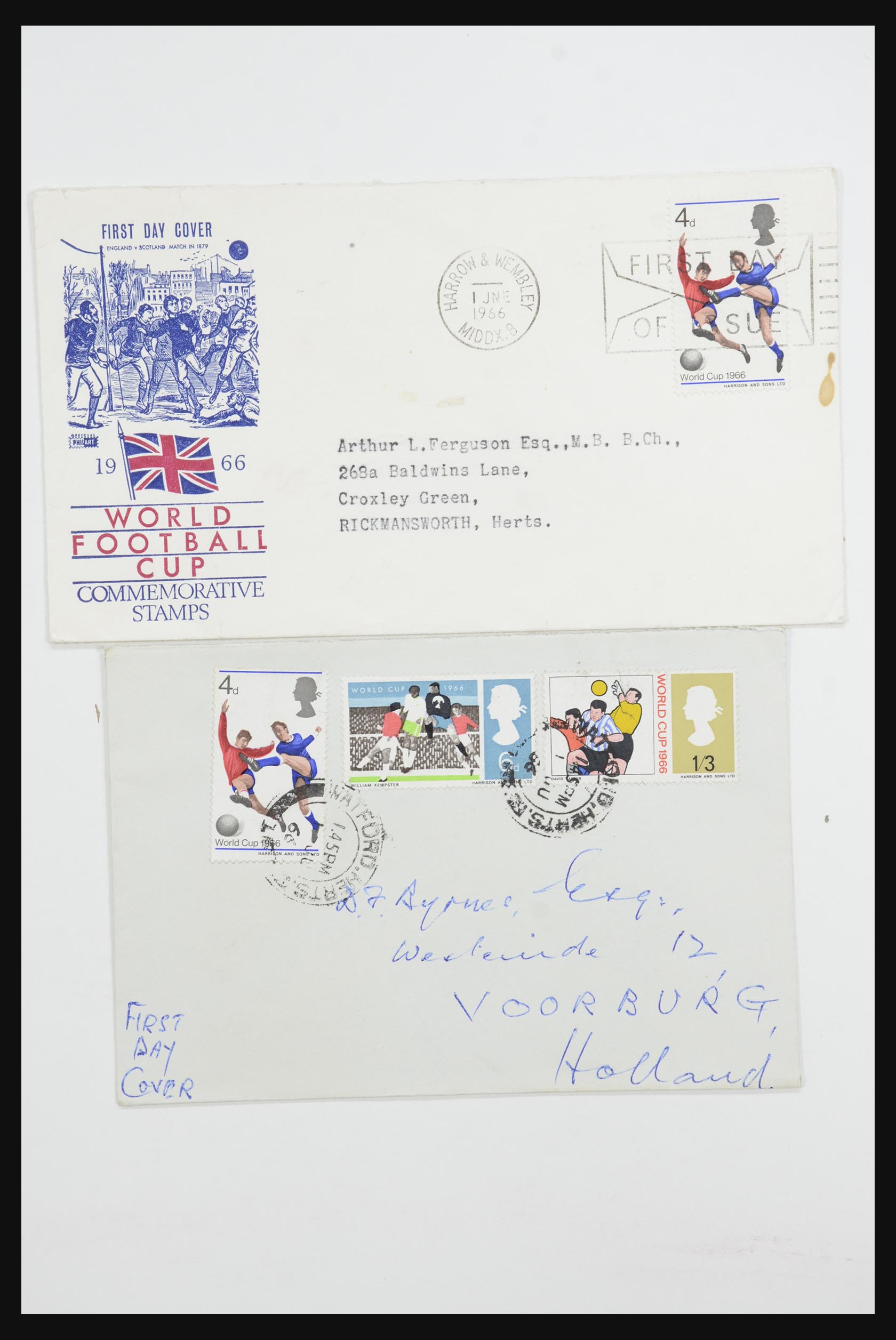 31726 139 - 31726 Engeland en koloniën brieven en FDC's 1937-2001.
