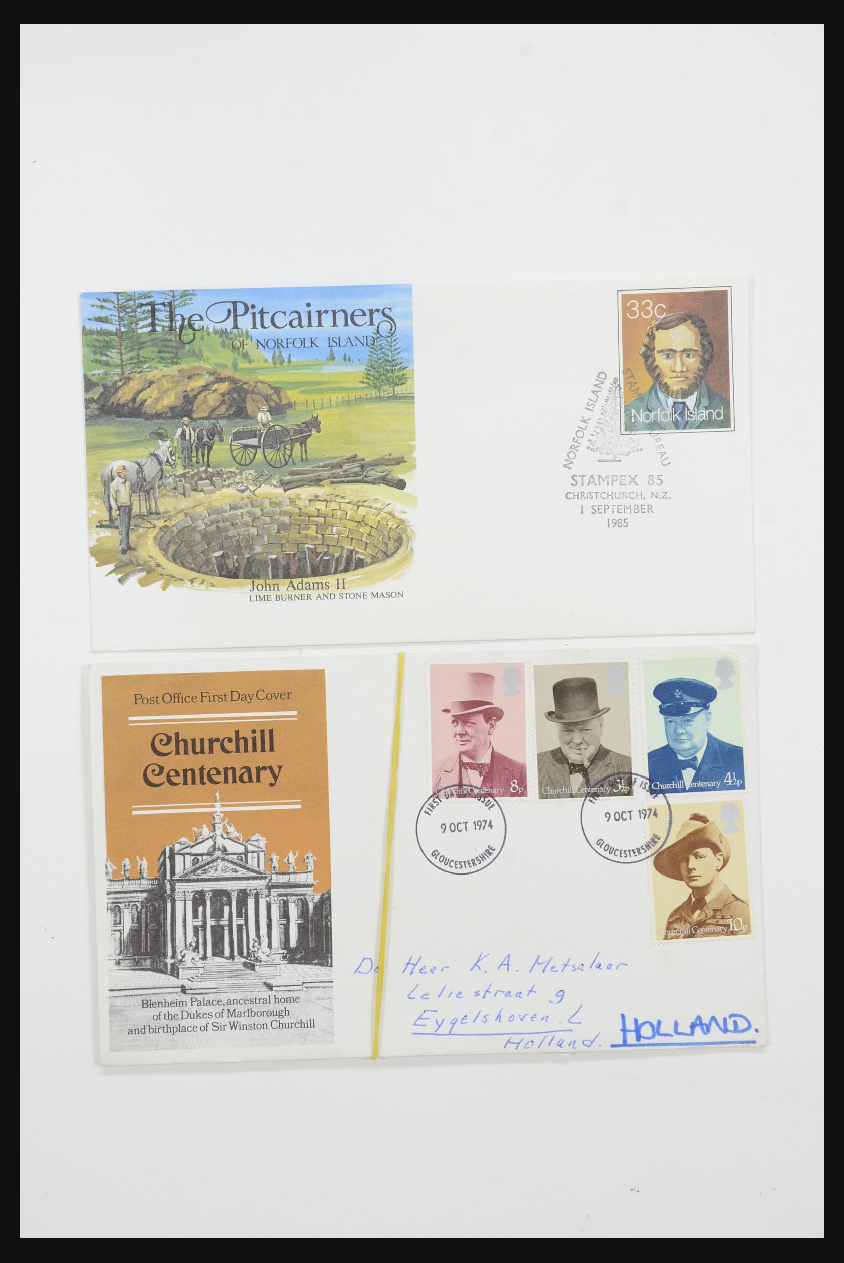 31726 662 - 31726 Great Britain and colonies covers and FDC's 1937-2001.