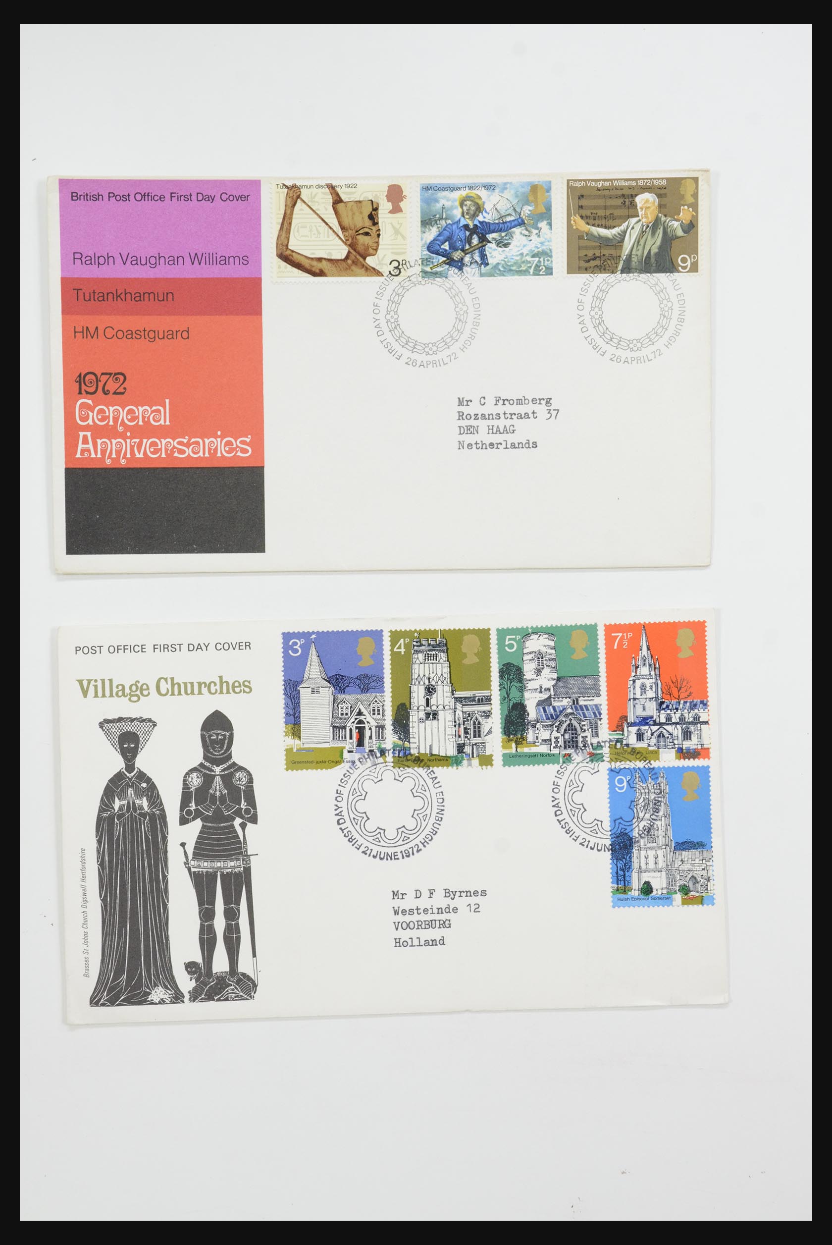 31726 665 - 31726 Great Britain and colonies covers and FDC's 1937-2001.