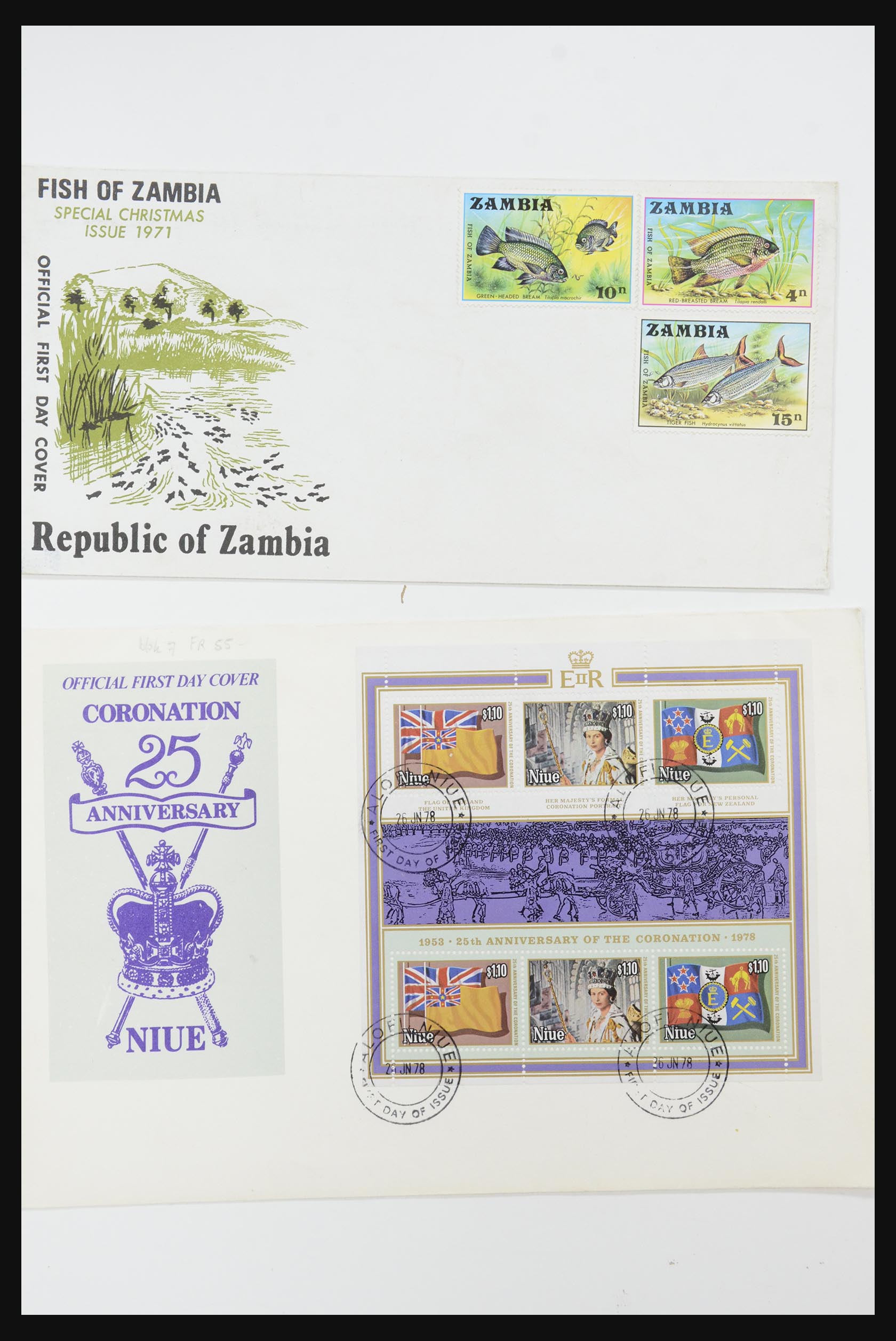 31726 677 - 31726 Great Britain and colonies covers and FDC's 1937-2001.