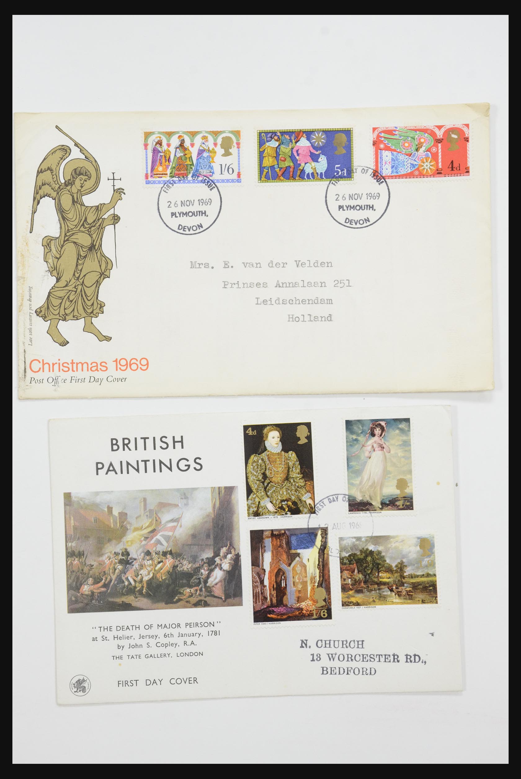 31726 695 - 31726 Great Britain and colonies covers and FDC's 1937-2001.