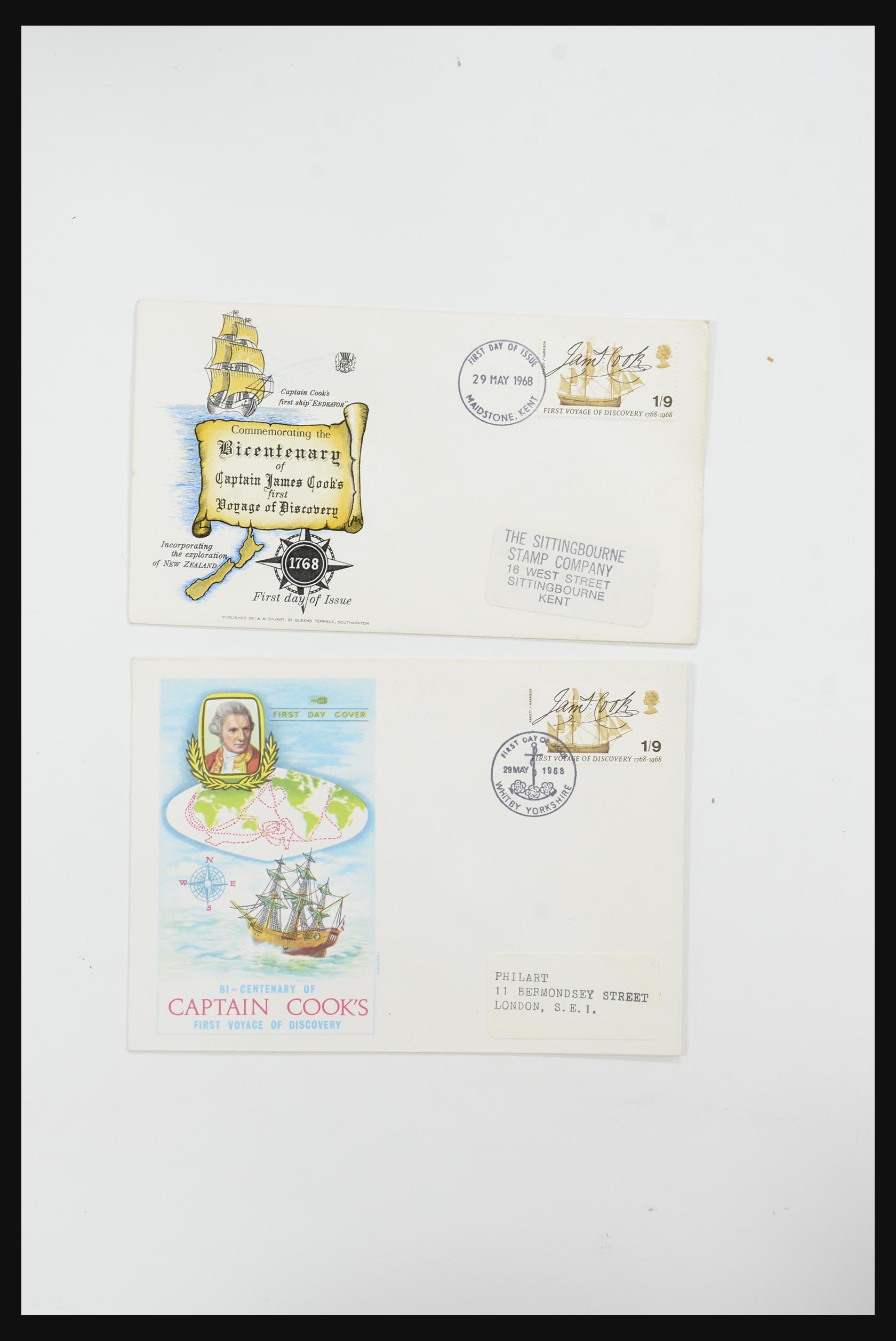 31726 705 - 31726 Great Britain and colonies covers and FDC's 1937-2001.