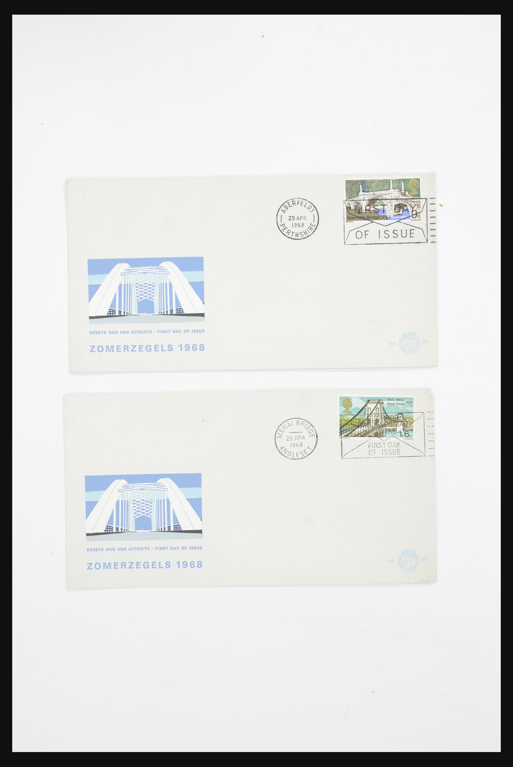 31726 710 - 31726 Engeland en koloniën brieven en FDC's 1937-2001.