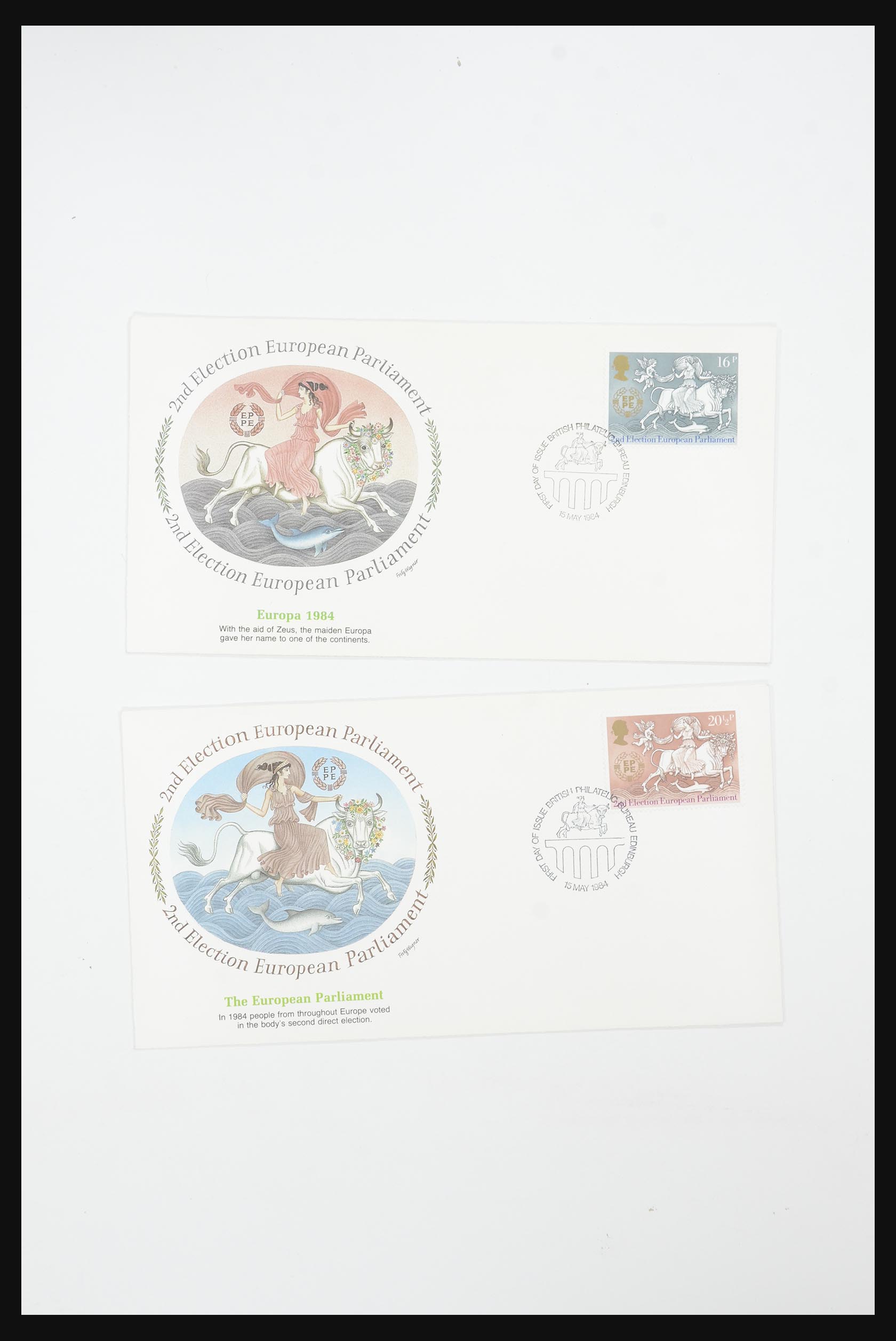 31726 712 - 31726 Great Britain and colonies covers and FDC's 1937-2001.