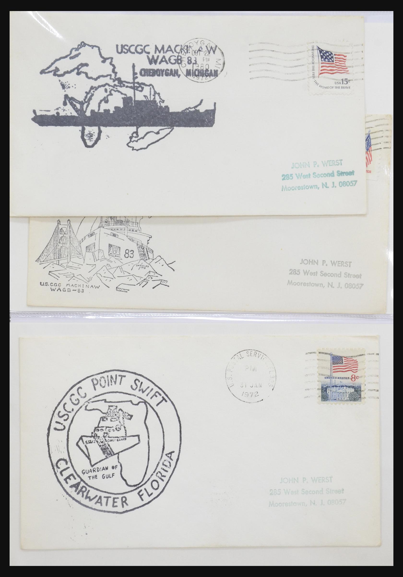 31728 001 - 31728 USA brieven en FDC's 1880-1980.