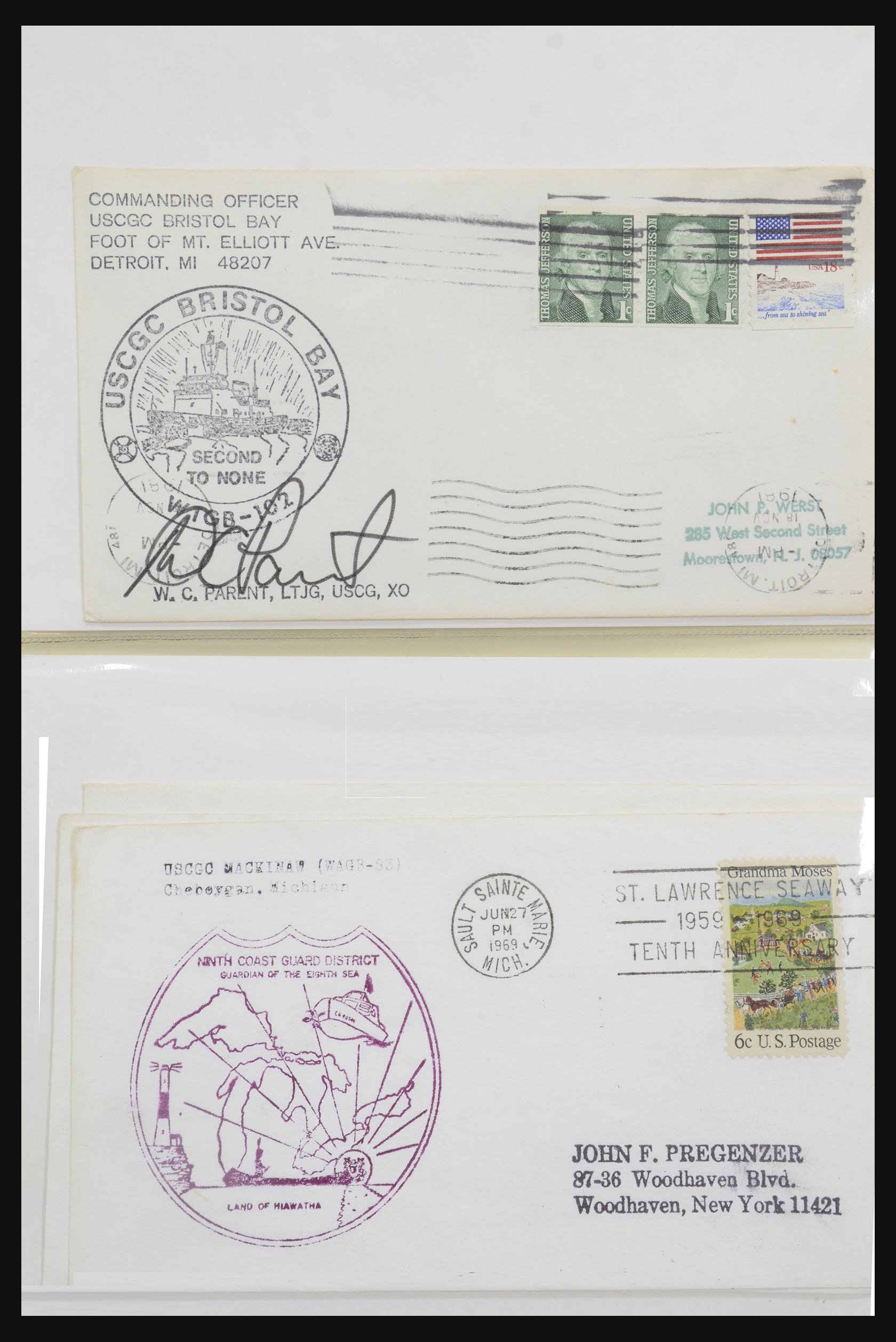 31728 002 - 31728 USA brieven en FDC's 1880-1980.