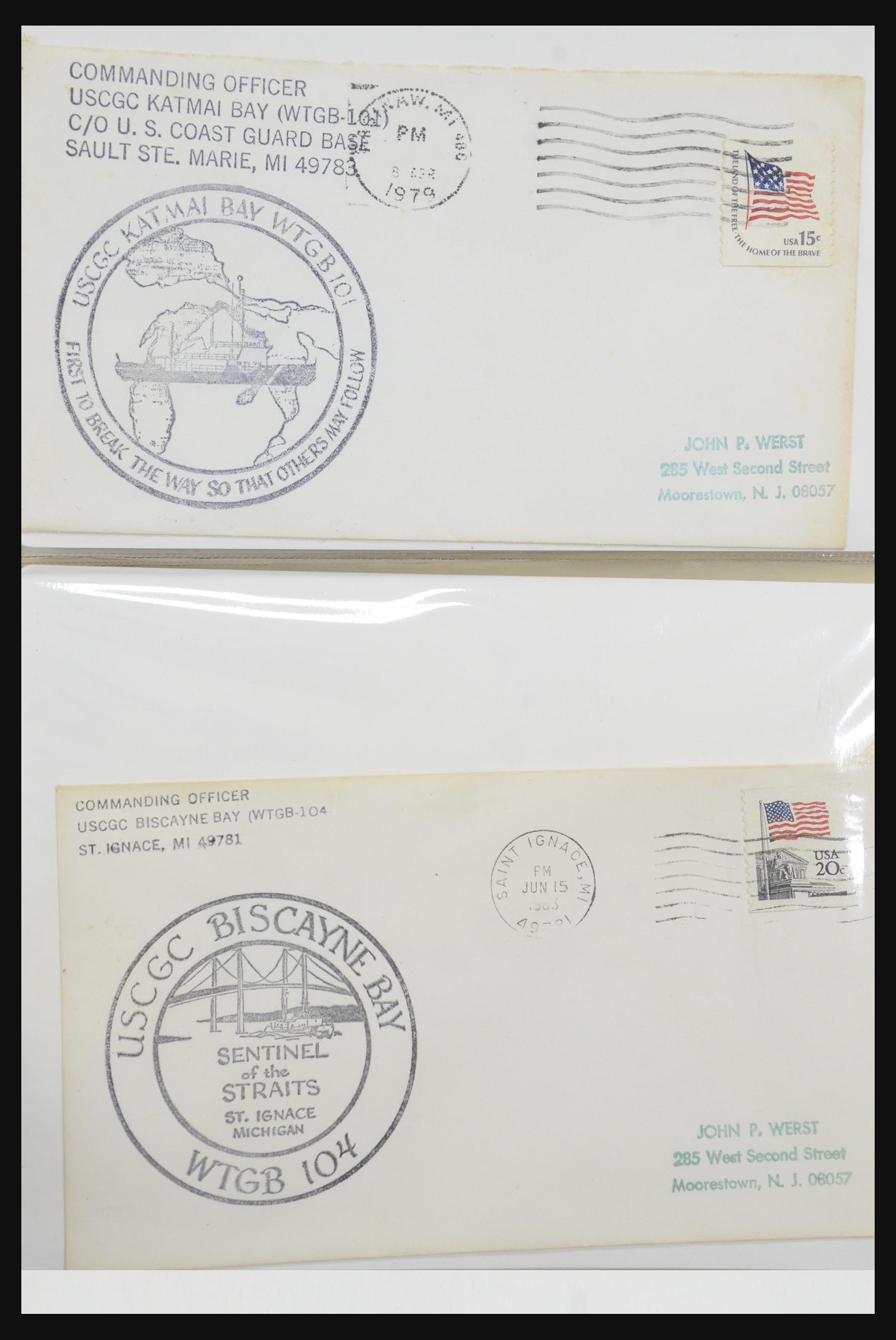 31728 004 - 31728 USA brieven en FDC's 1880-1980.