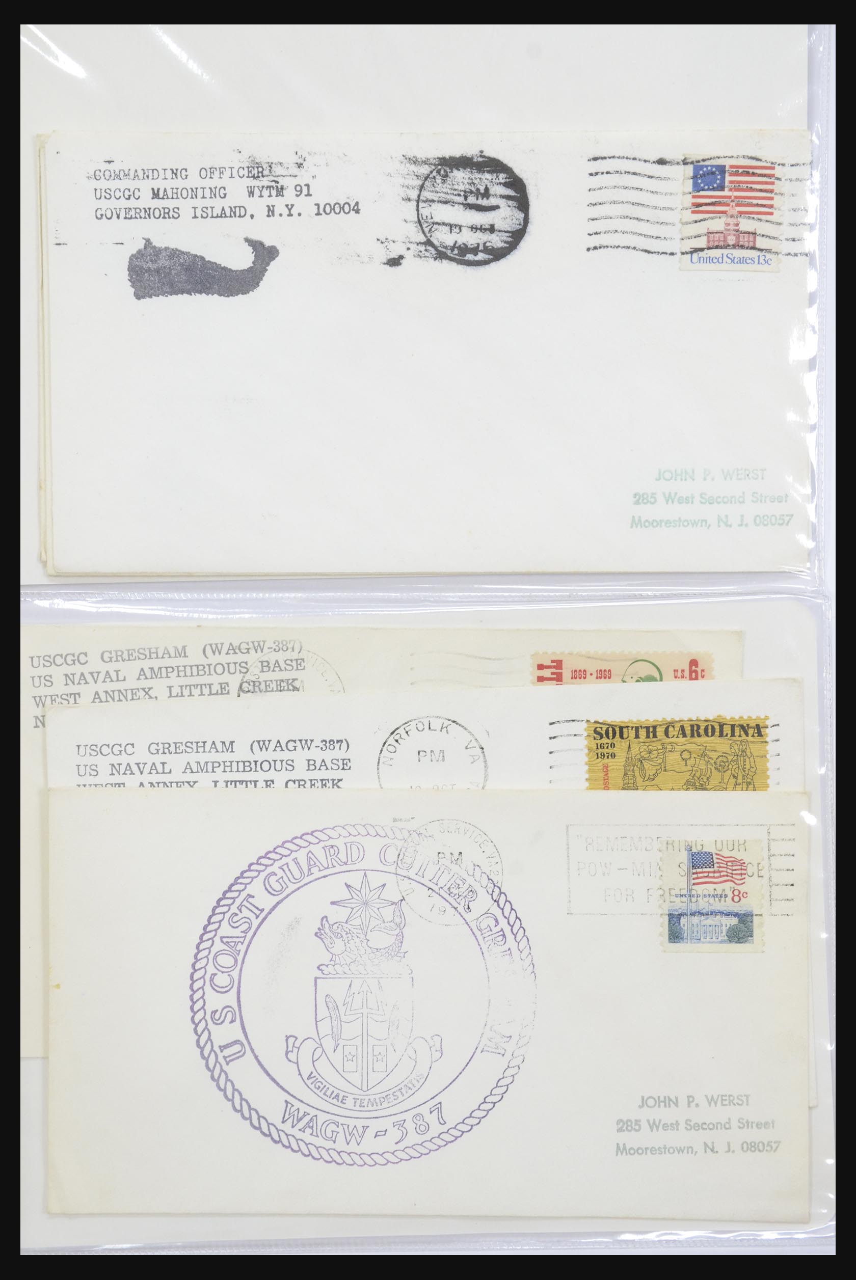 31728 005 - 31728 USA brieven en FDC's 1880-1980.