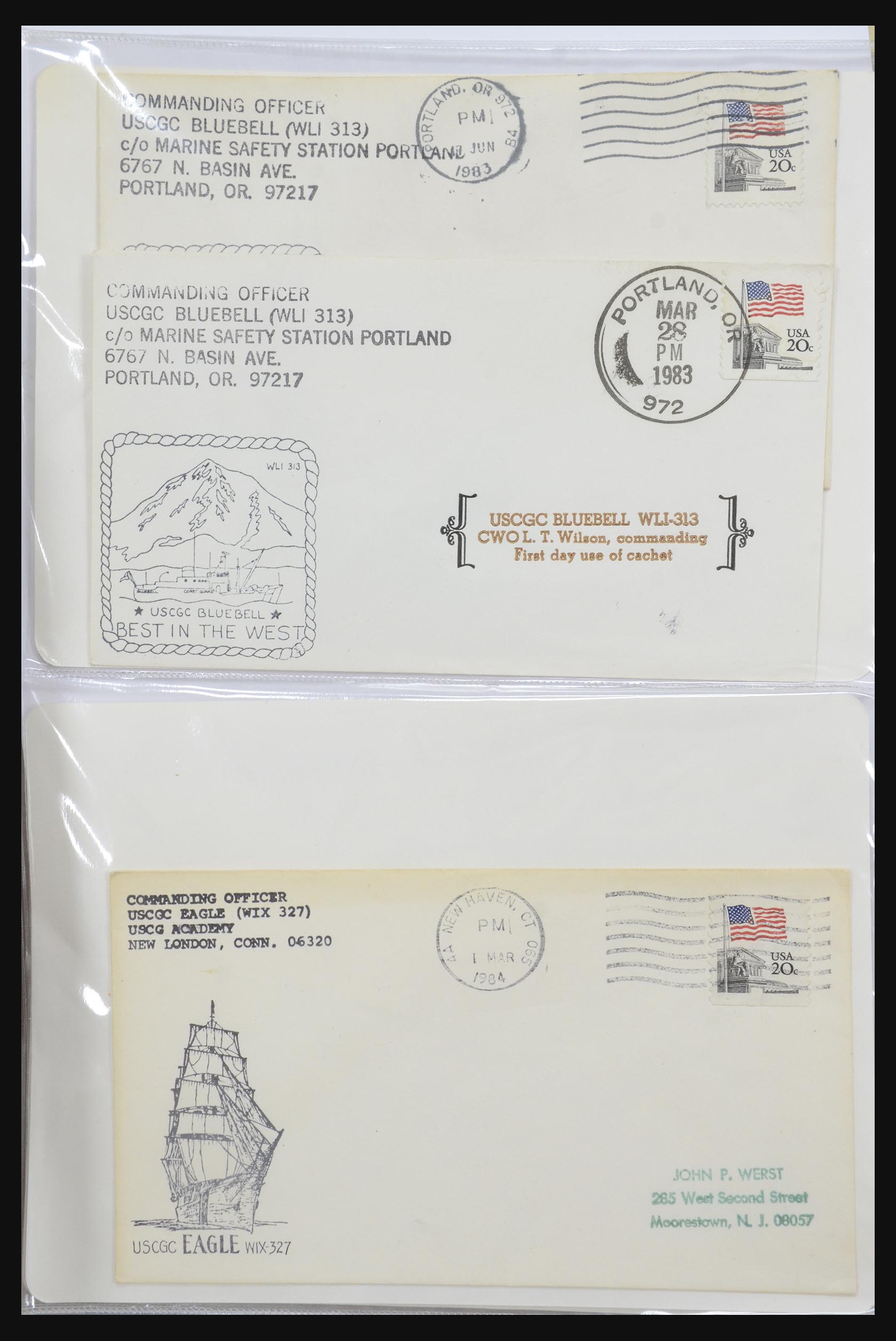 31728 007 - 31728 USA brieven en FDC's 1880-1980.