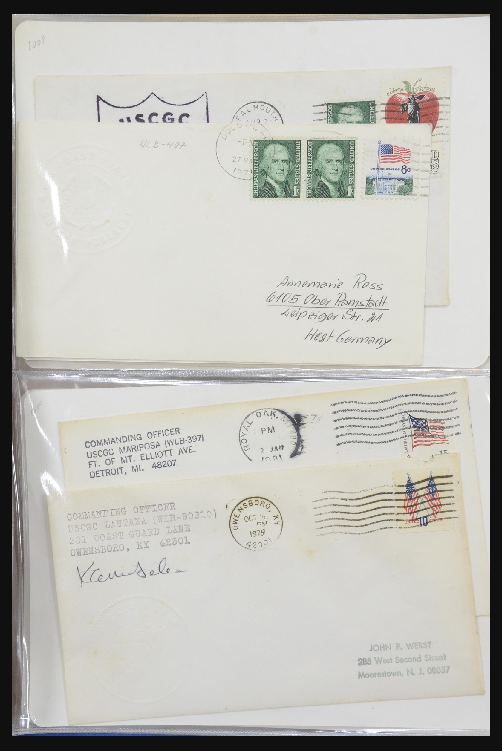 31728 011 - 31728 USA brieven en FDC's 1880-1980.