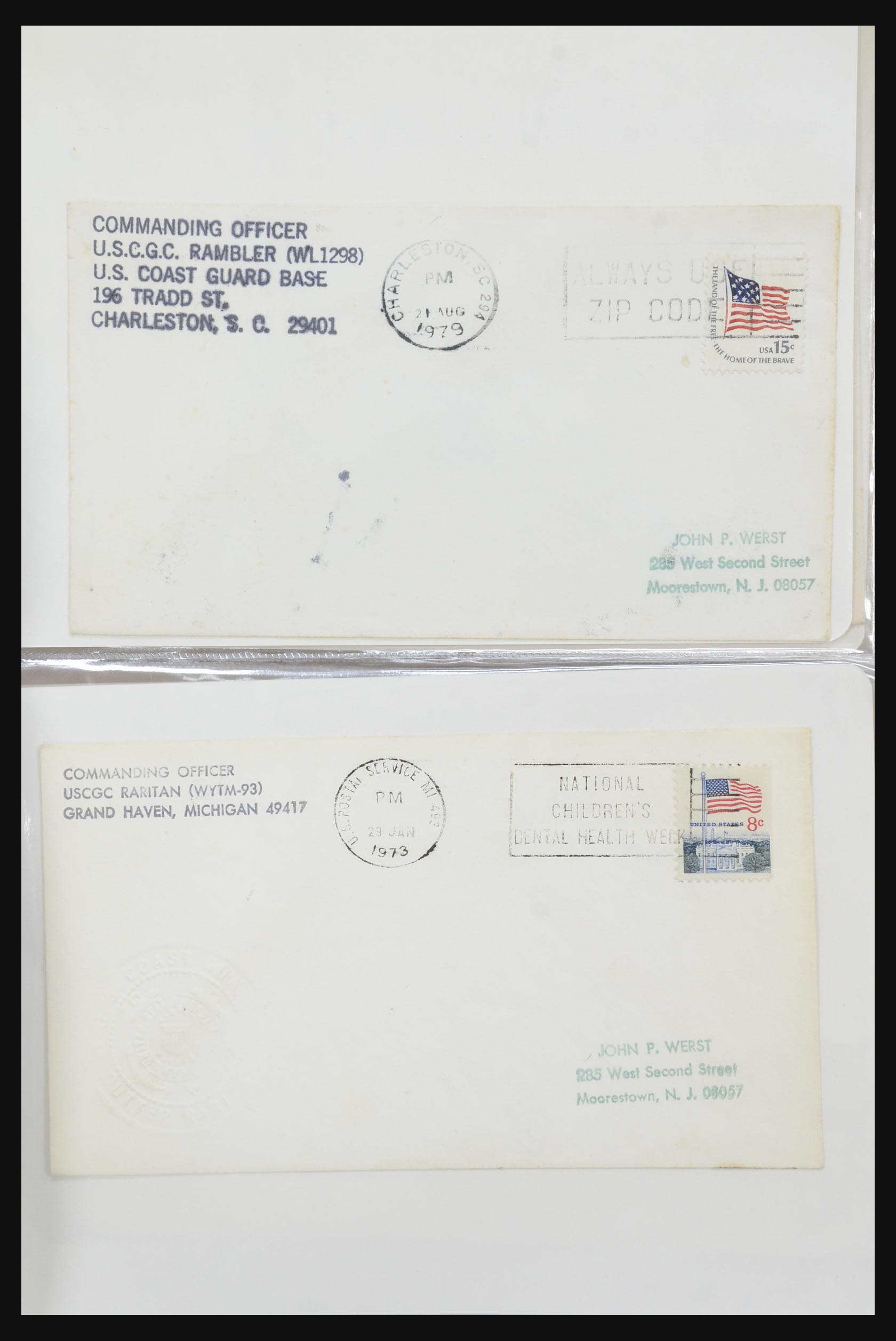 31728 013 - 31728 USA brieven en FDC's 1880-1980.