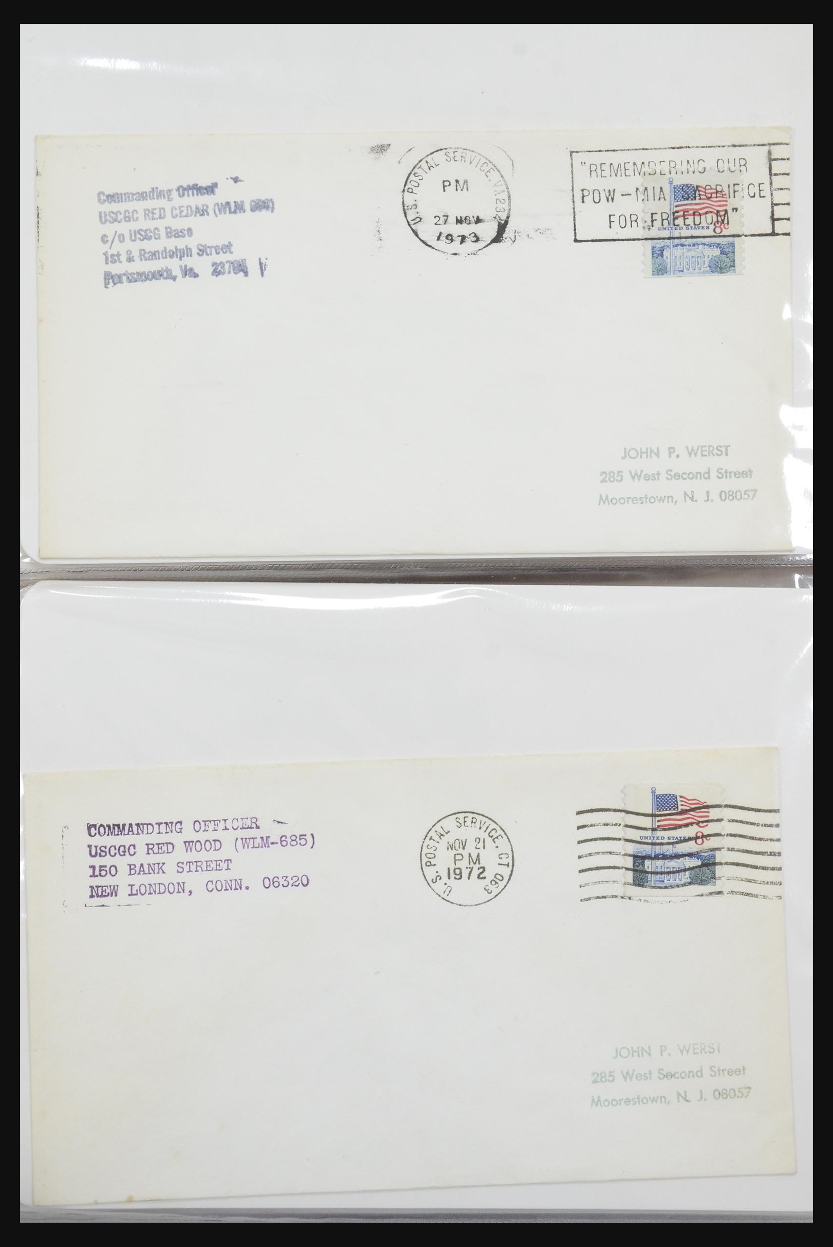 31728 018 - 31728 USA covers and FDC's 1880-1980.