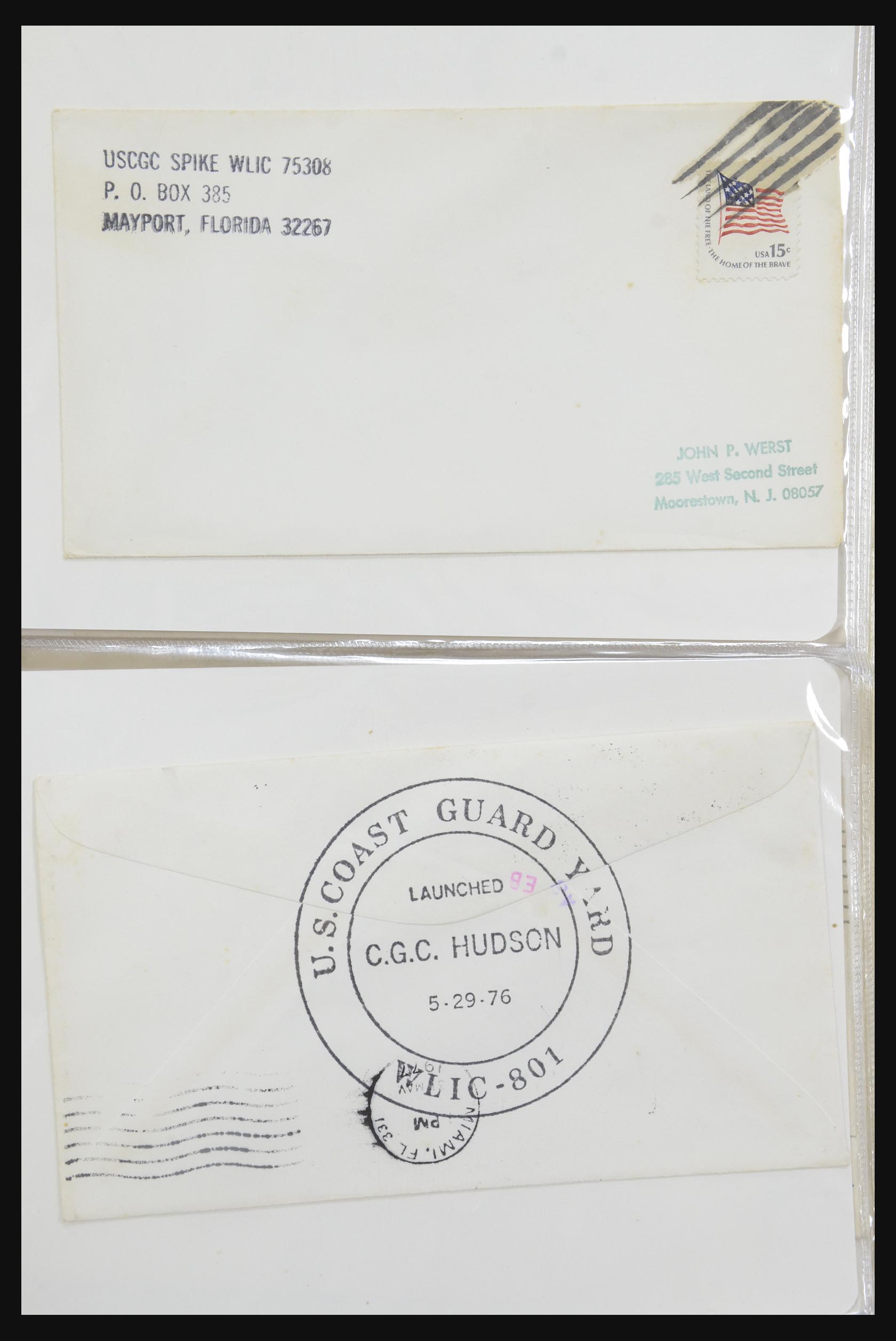 31728 019 - 31728 USA covers and FDC's 1880-1980.