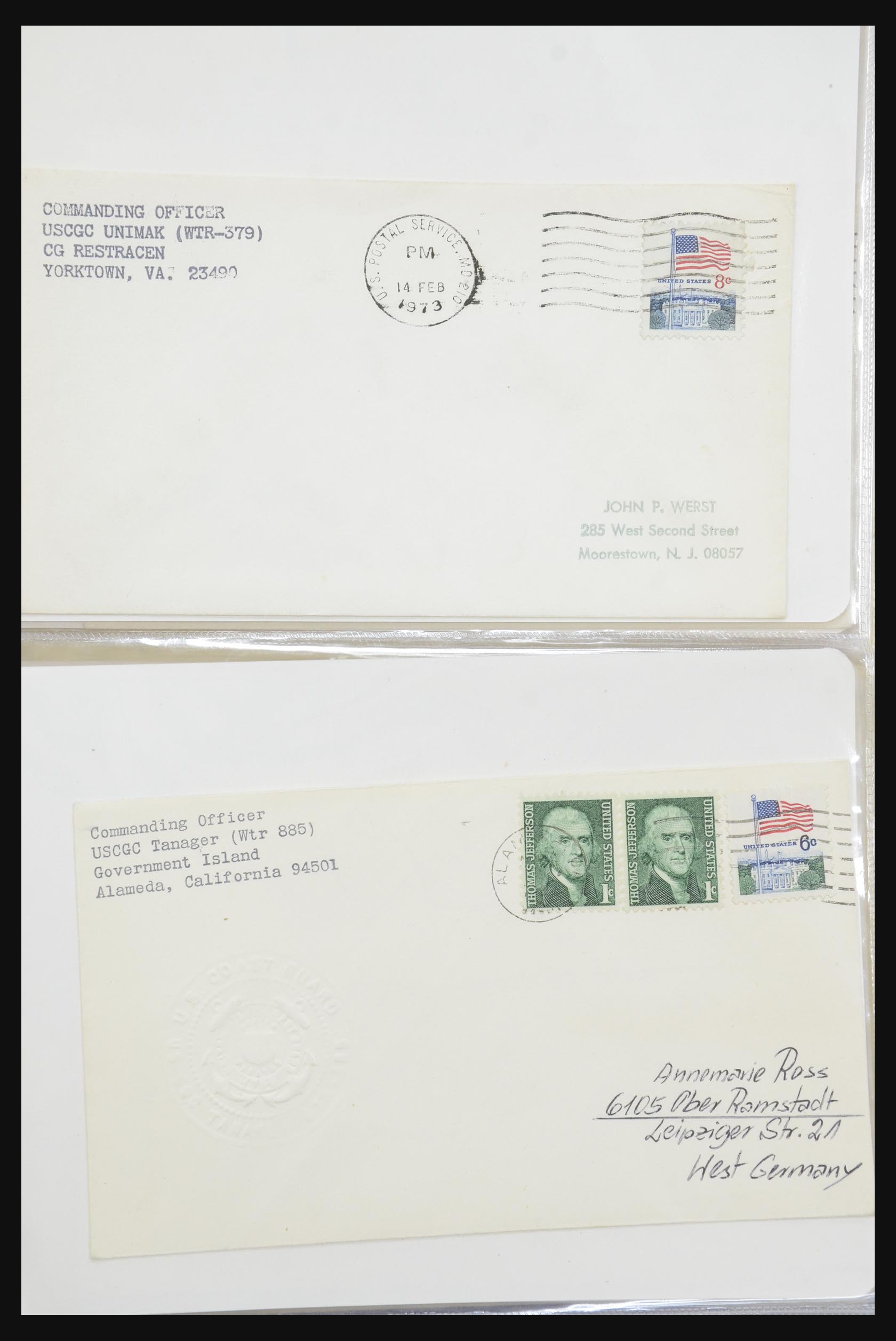 31728 021 - 31728 USA brieven en FDC's 1880-1980.