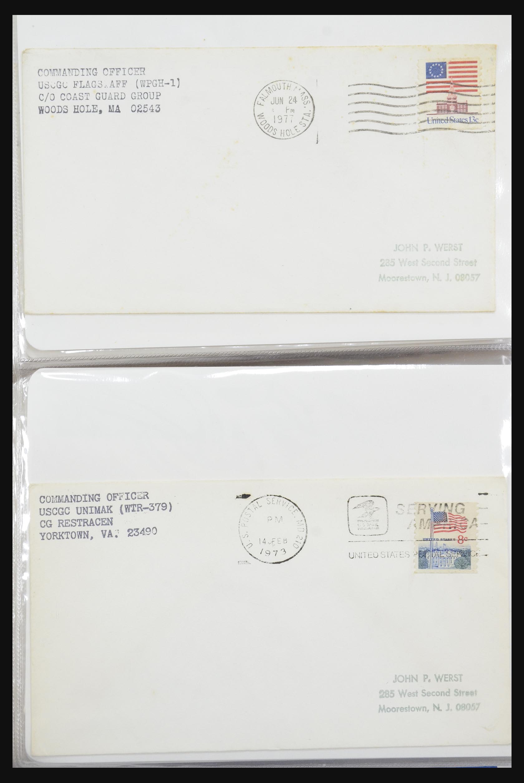 31728 022 - 31728 USA covers and FDC's 1880-1980.