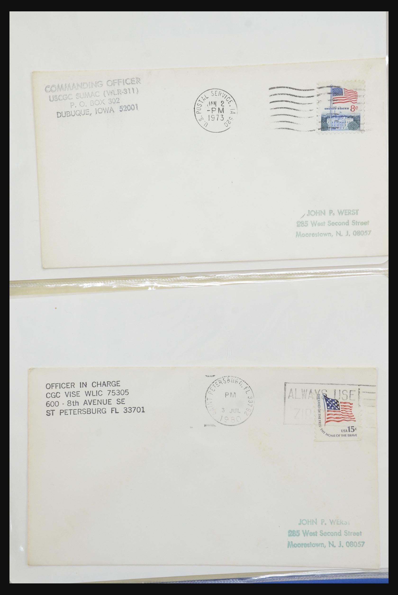 31728 025 - 31728 USA brieven en FDC's 1880-1980.