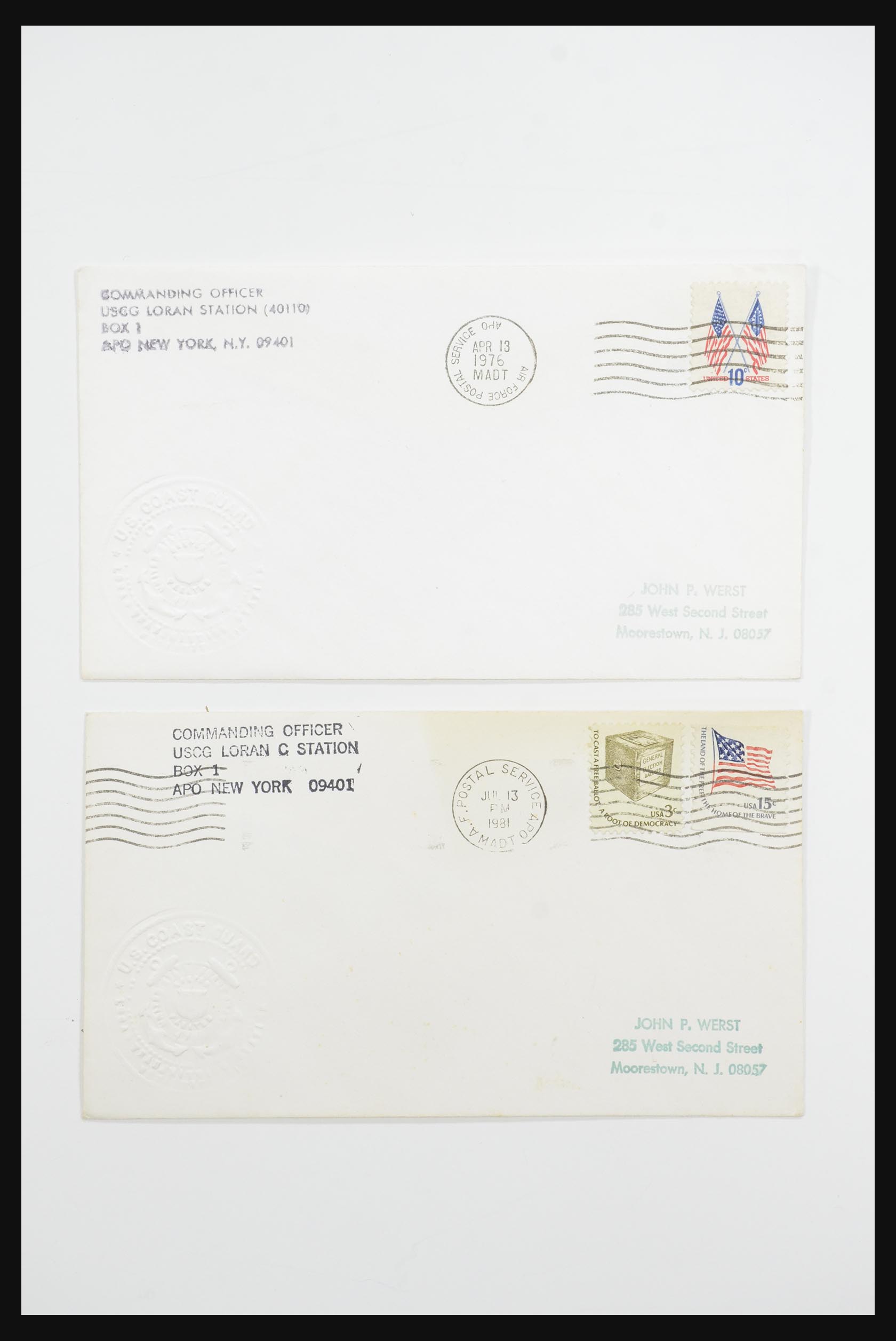 31728 055 - 31728 USA brieven en FDC's 1880-1980.