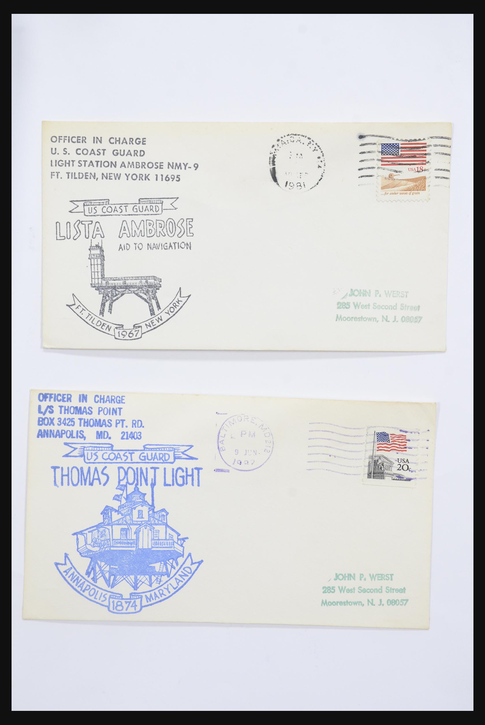 31728 063 - 31728 USA brieven en FDC's 1880-1980.