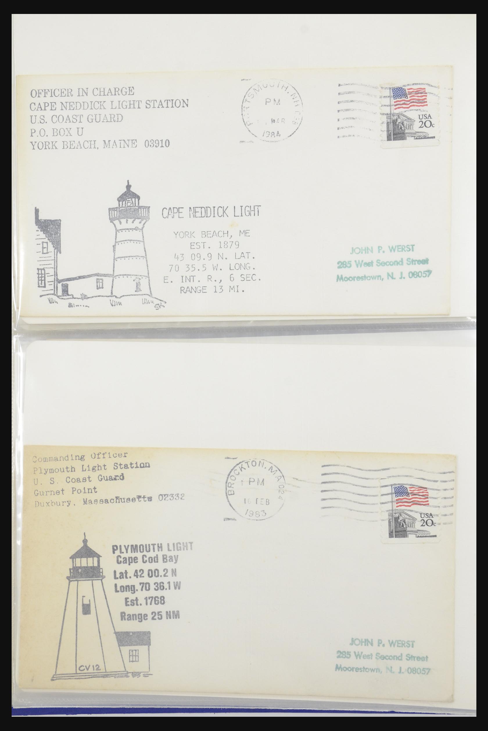 31728 070 - 31728 USA brieven en FDC's 1880-1980.