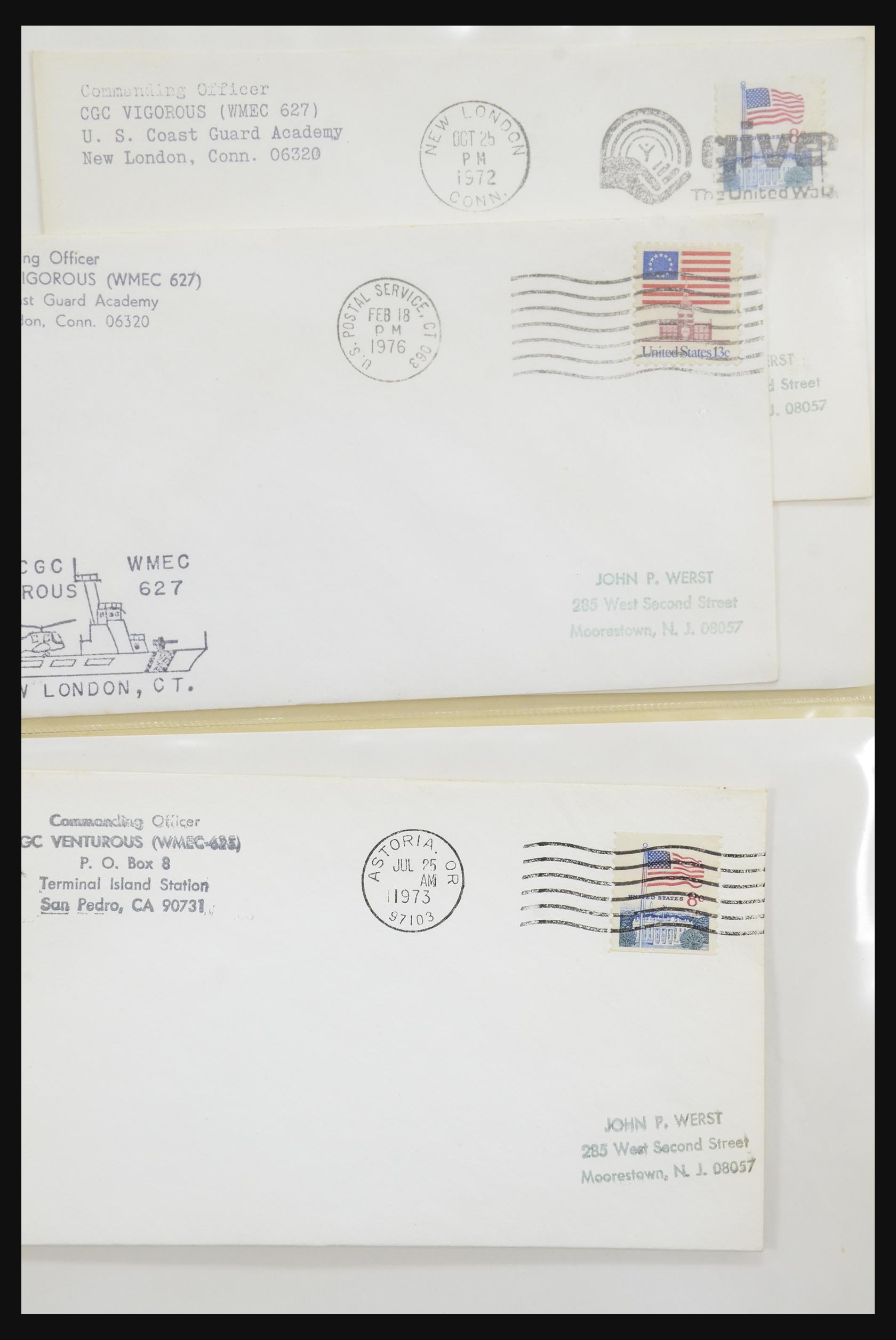 31728 072 - 31728 USA covers and FDC's 1880-1980.