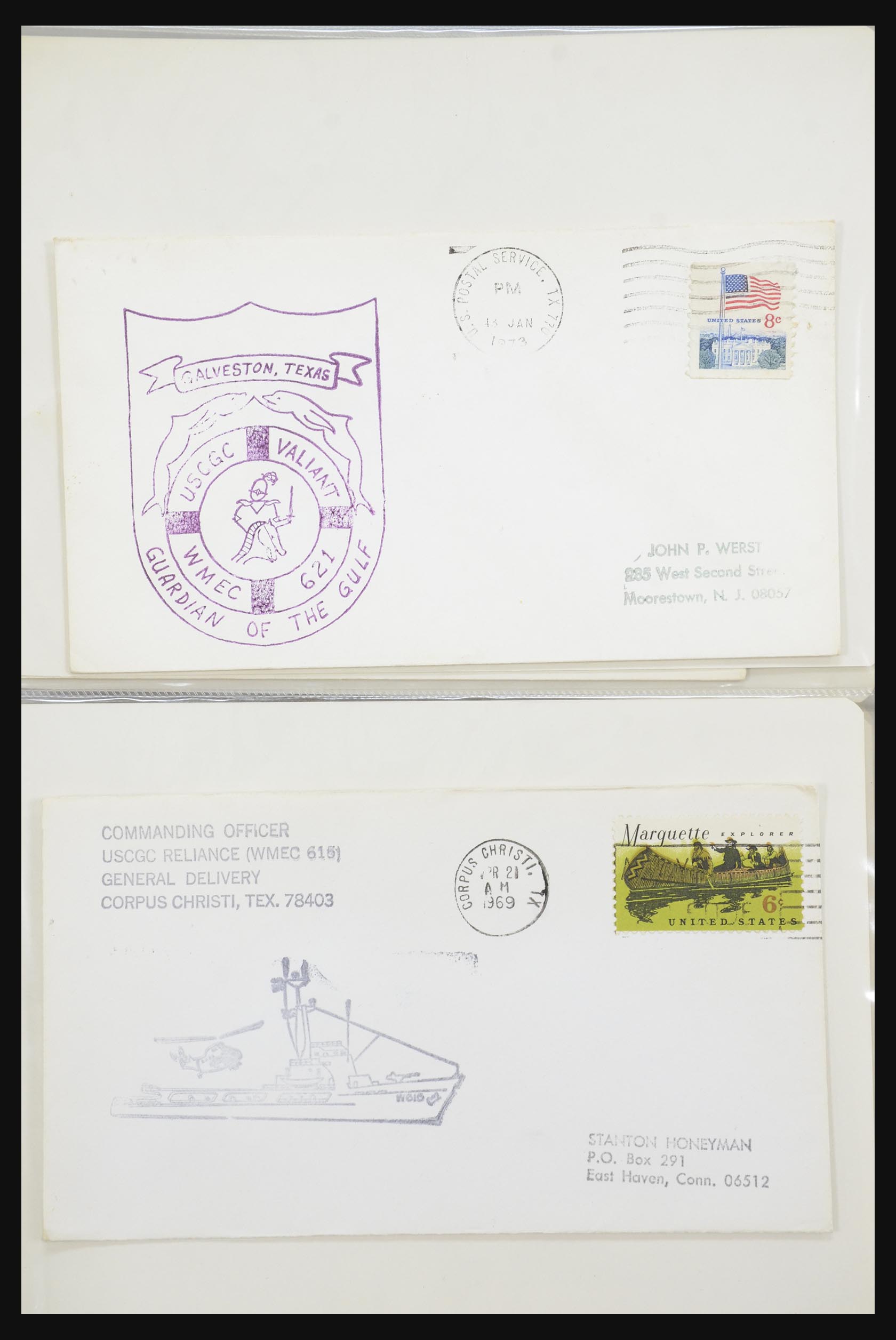 31728 074 - 31728 USA brieven en FDC's 1880-1980.