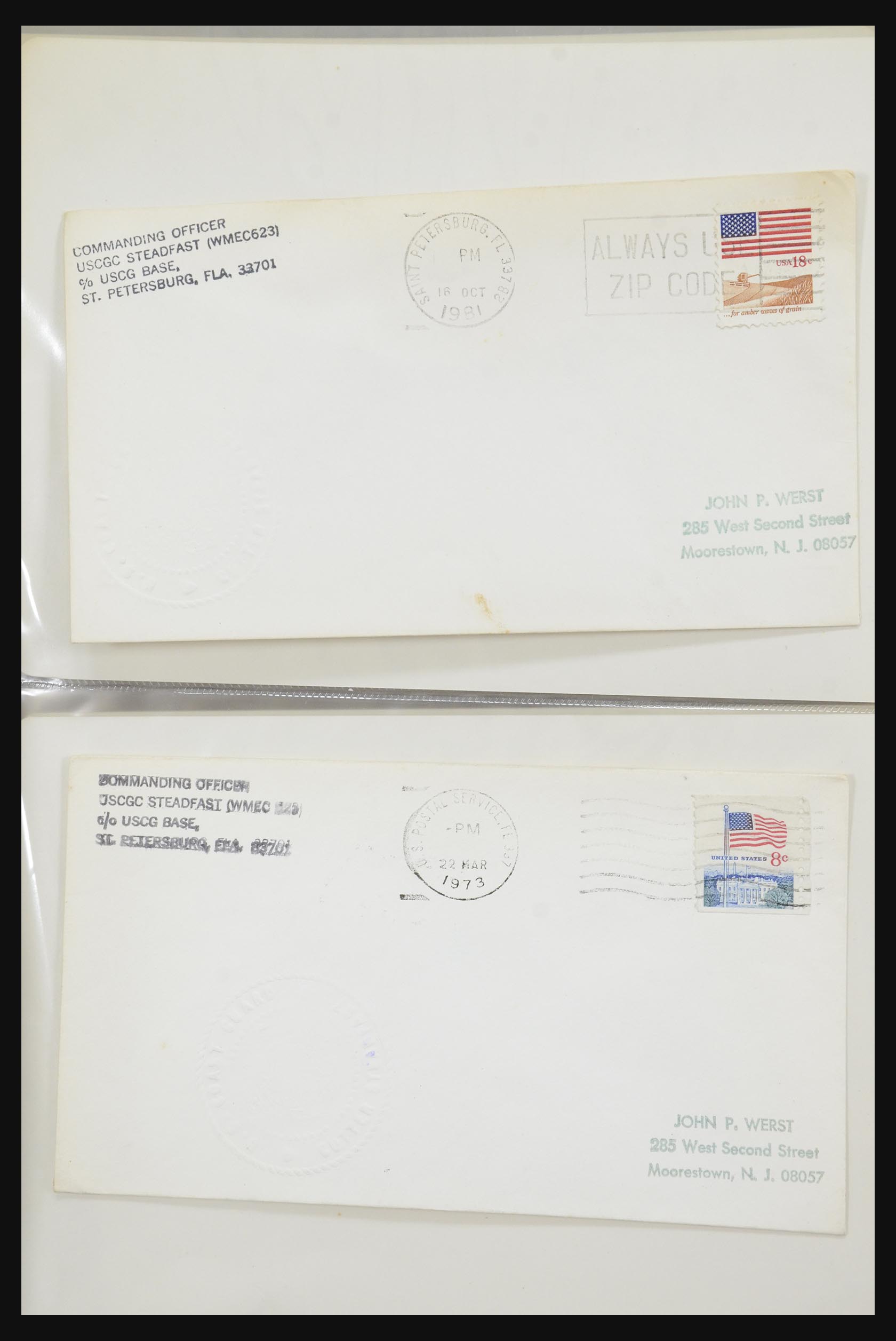 31728 077 - 31728 USA covers and FDC's 1880-1980.