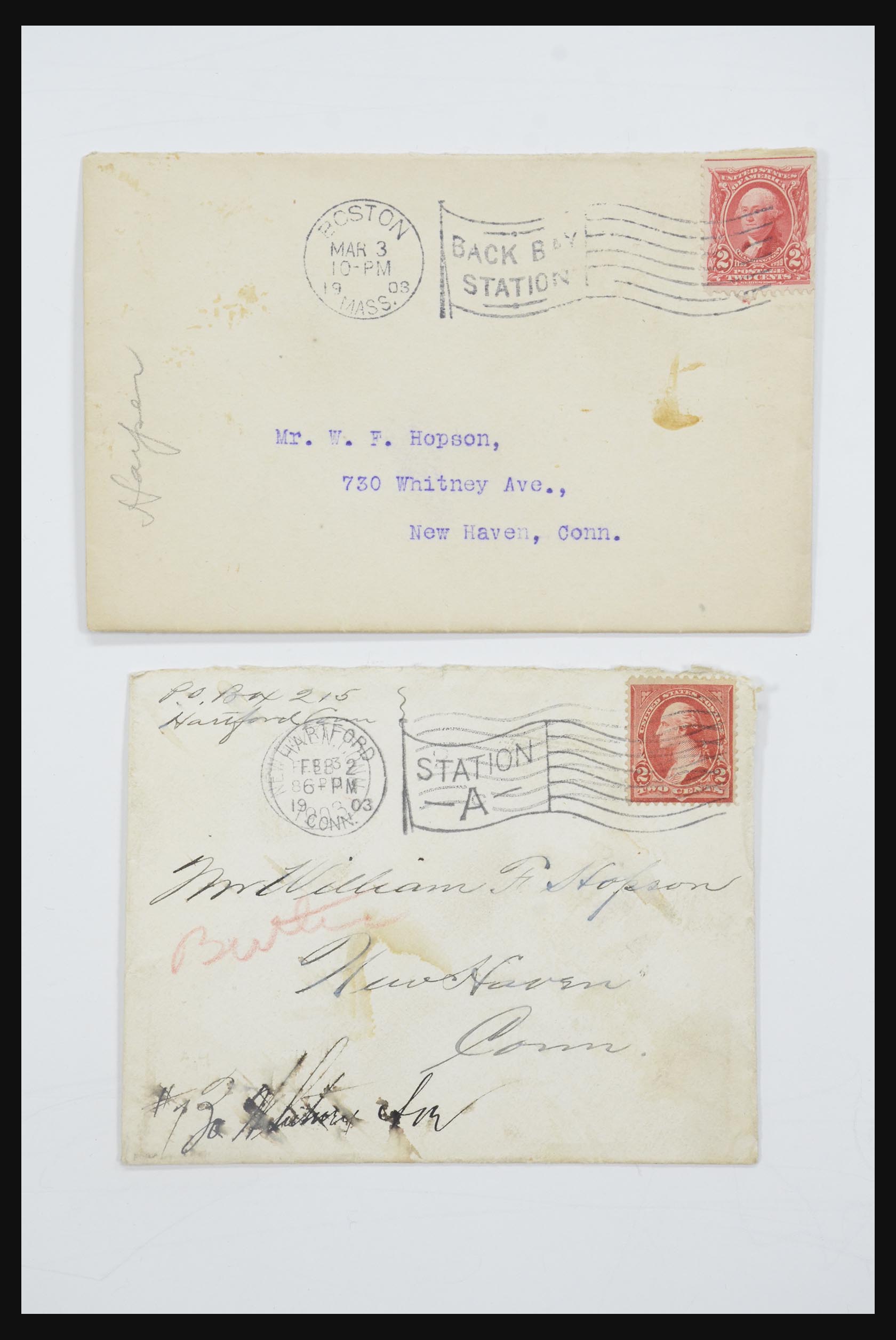 31728 097 - 31728 USA brieven en FDC's 1880-1980.
