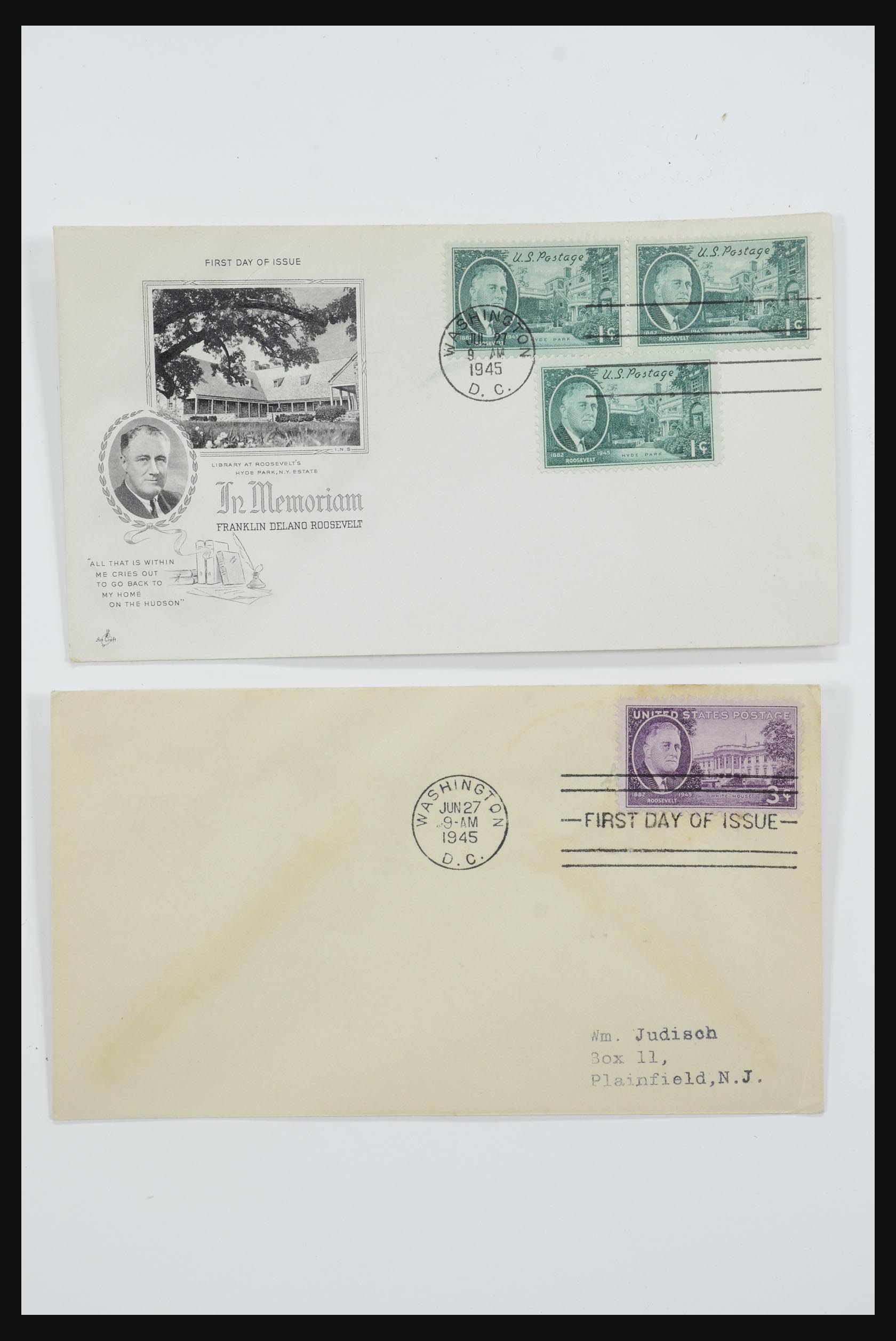 31728 595 - 31728 USA brieven en FDC's 1880-1980.