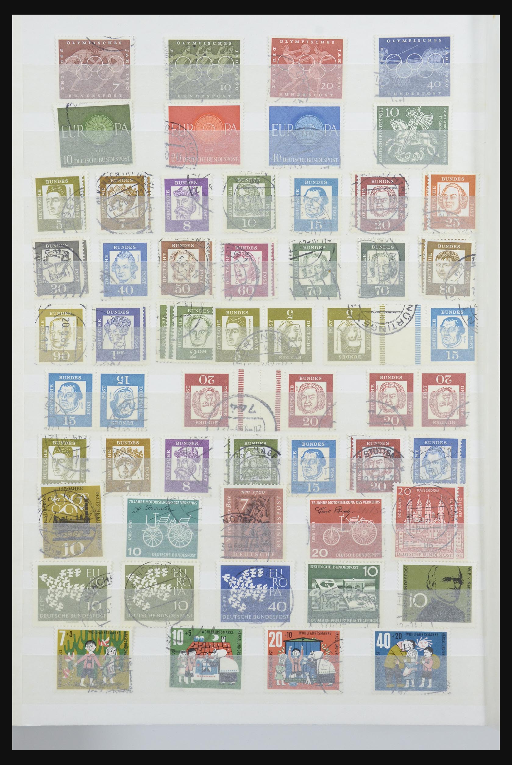 31734 010 - 31734 Bundespost 1949-1990.